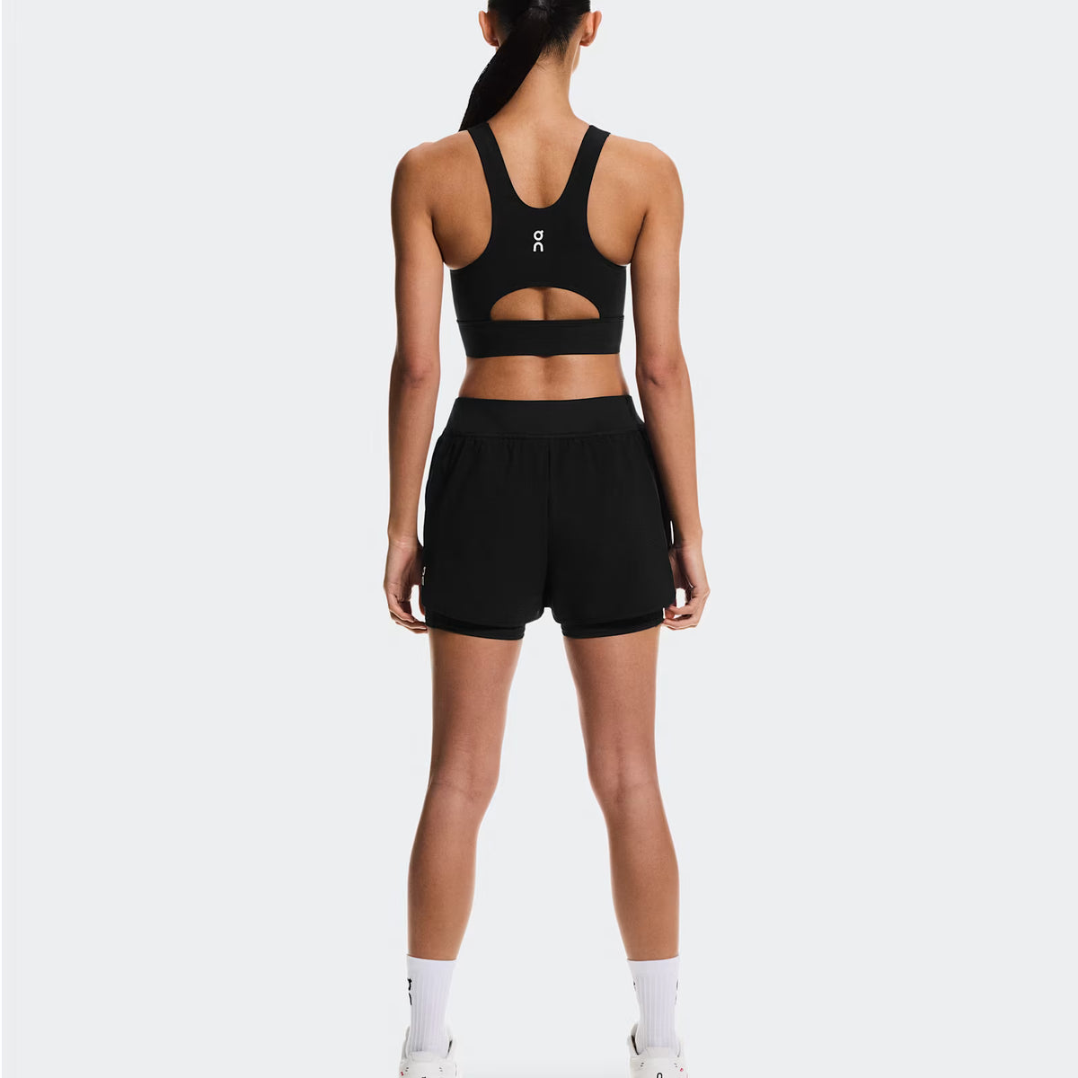 On Court Crop Top Black (Women'S)