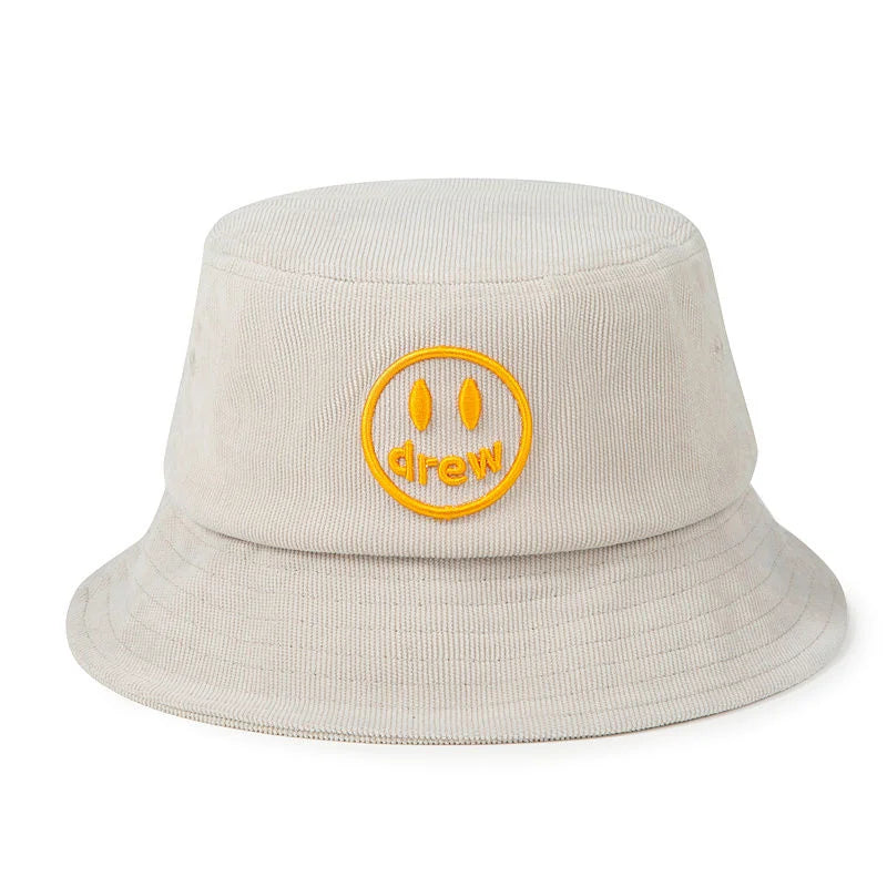 Drew Bucket White Hat