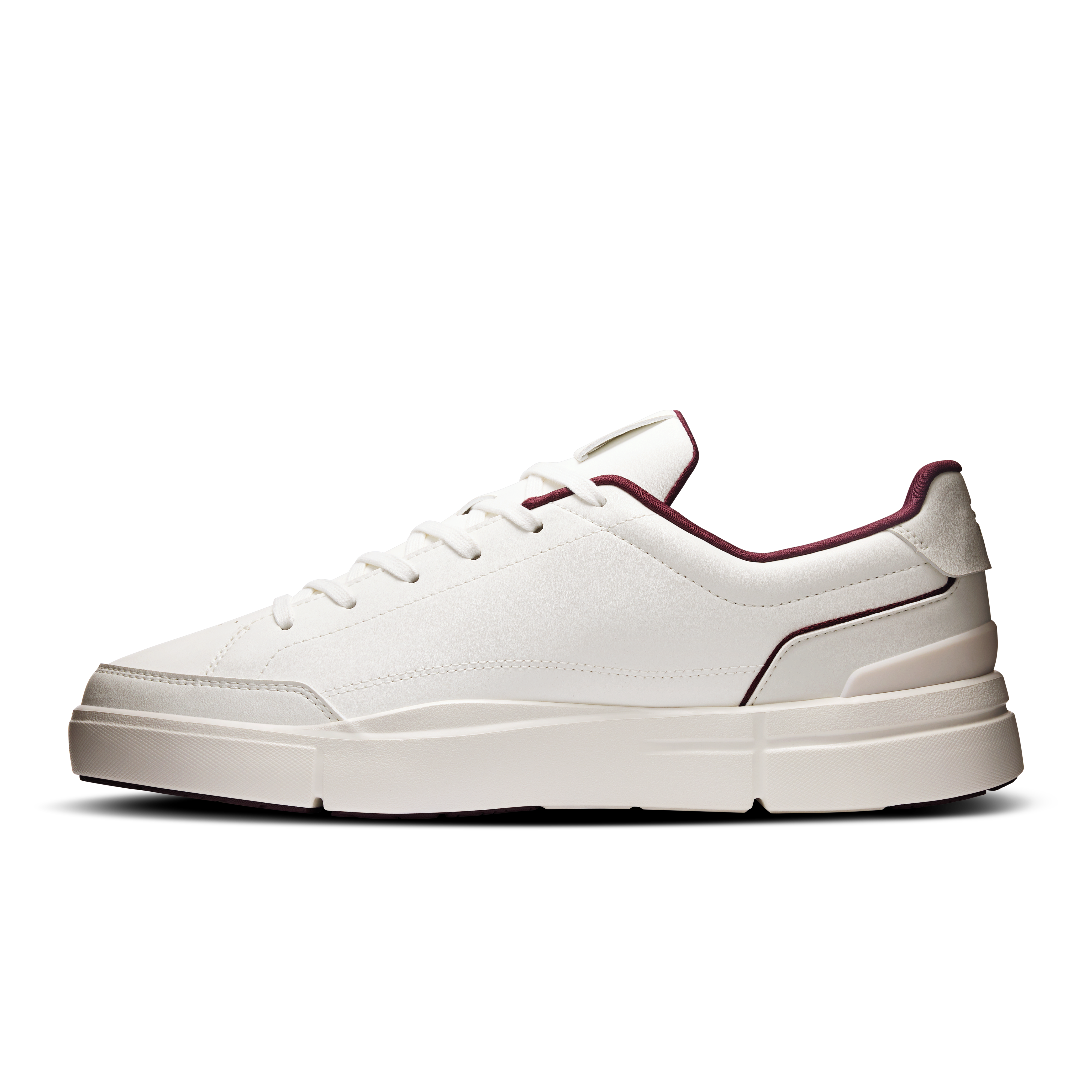 On The Roger Centre Court Ivory Maroon