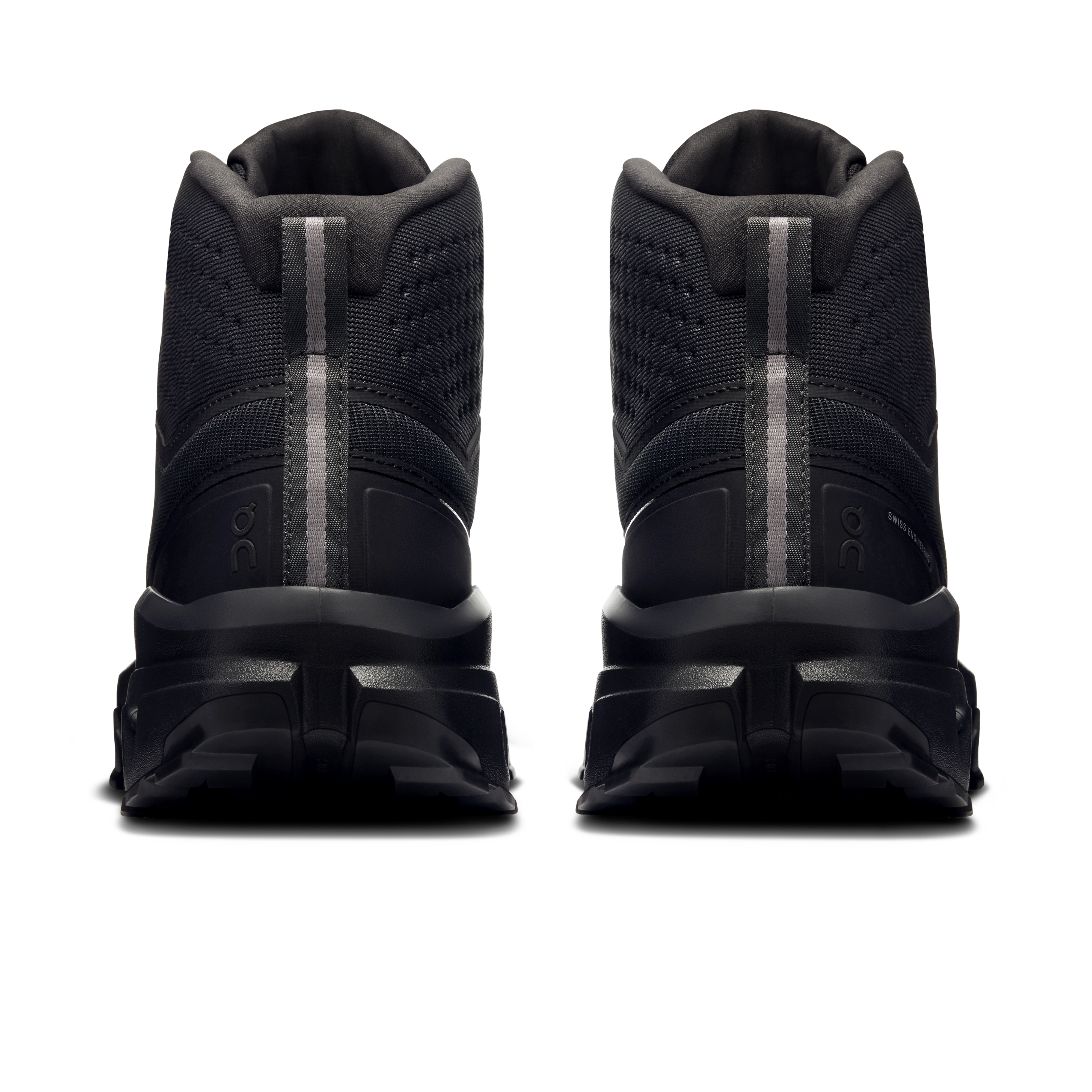 On Cloudrock Mid Waterproof Black Black