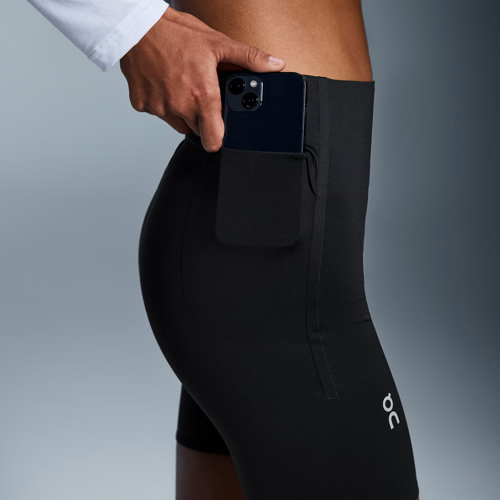 On Train Tights 1/2 Black (Women'S)