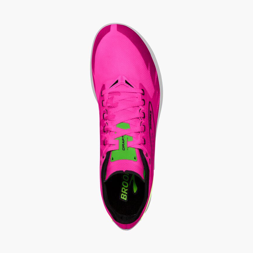 Brooks Draft XC Spikeless Pink Glo/Green/Black