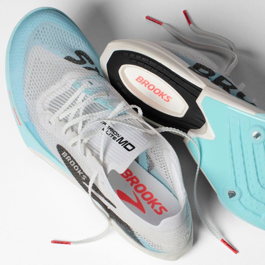 Brooks Hyperion Elite MD 2 White/Atomizer/Black