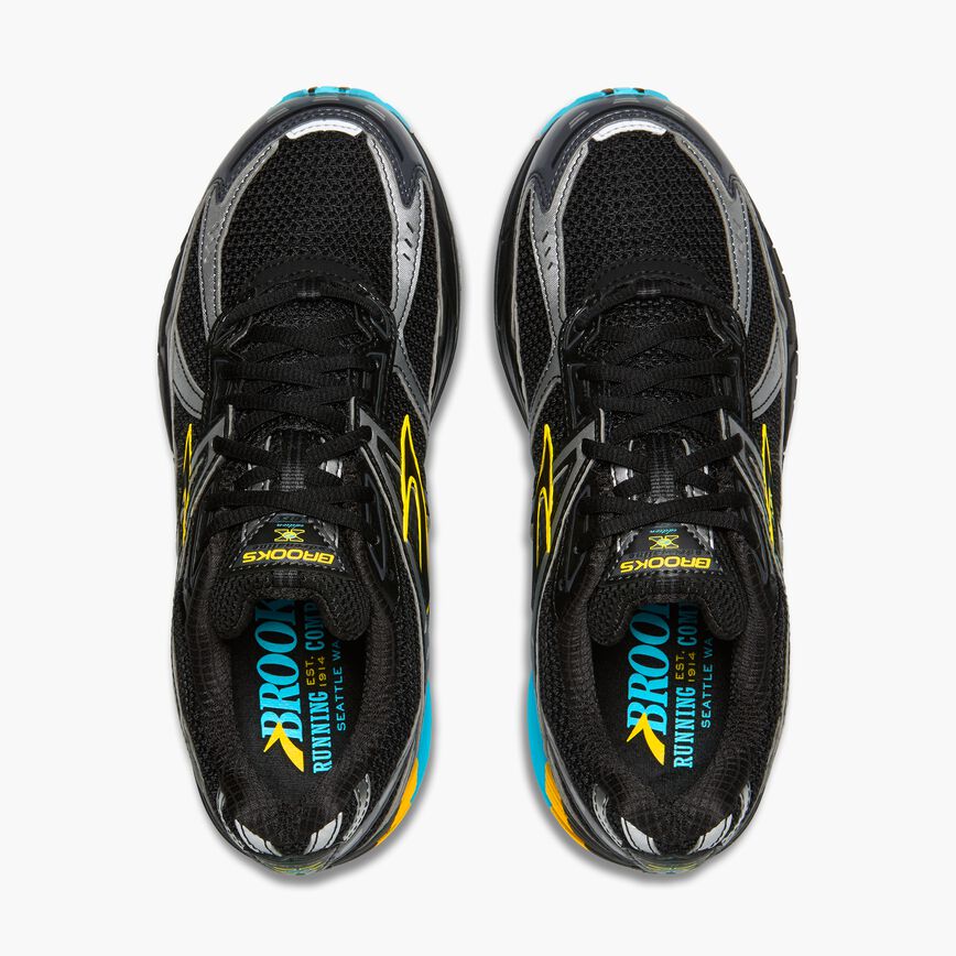 Brooks Adrenaline GTS 10 Black/Ebony/Aquarius