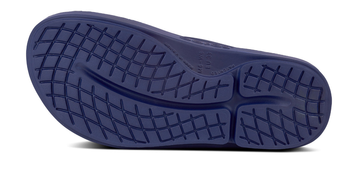 Oofos Men's Sandal Navy