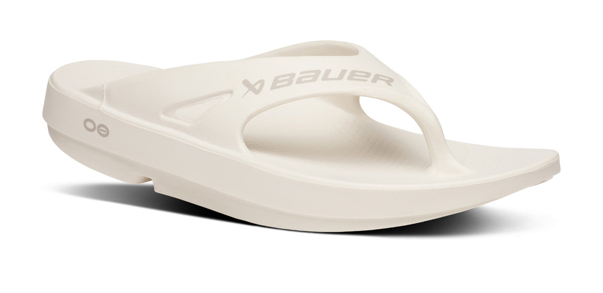 Oofos Women's Sport Sandal Bauer Chalk