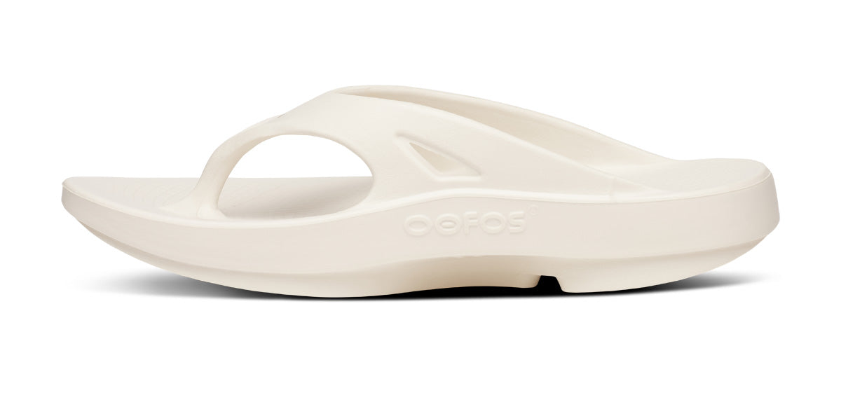 Oofos Women's Sport Sandal Bauer Chalk
