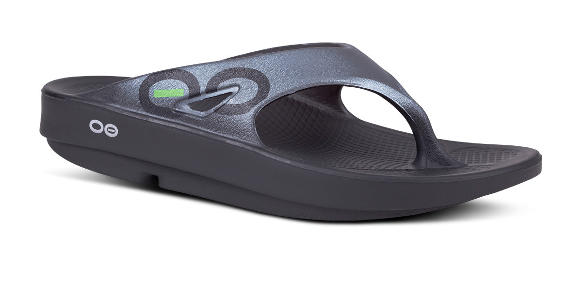 Oofos Women's Sport Sandal Graphite