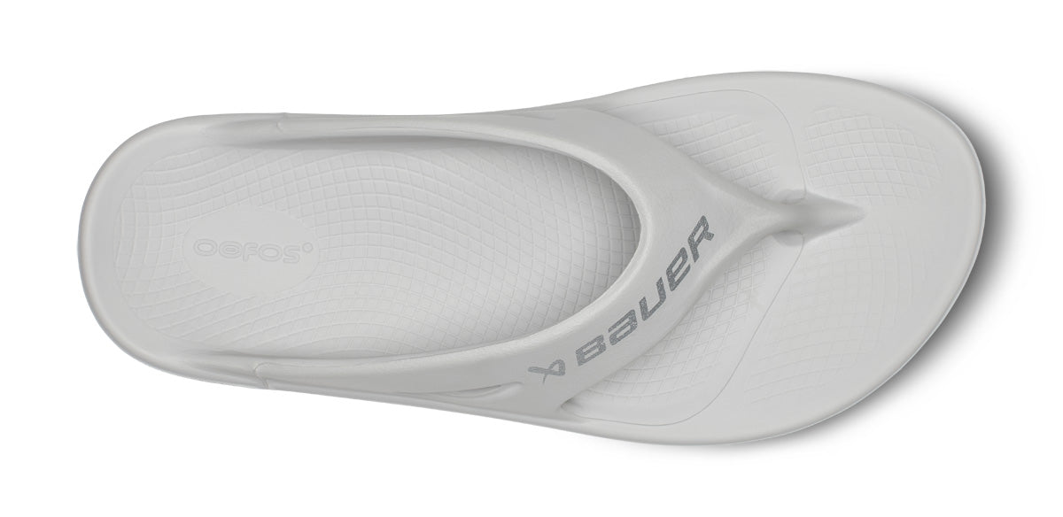 Oofos Men's Sport Sandal Bauer Moonstone