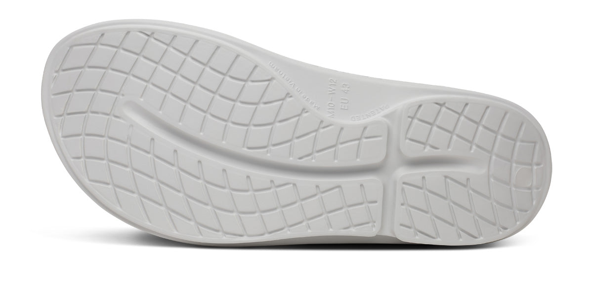 Oofos Men's Sport Sandal Bauer Moonstone