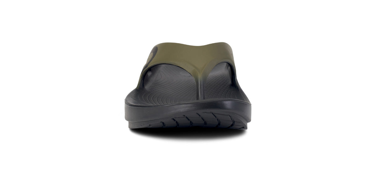 Oofos Women's Sport Sandal Tactical Green