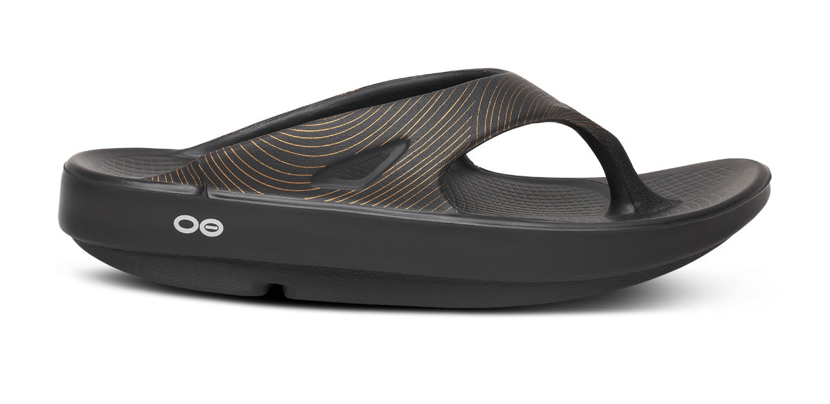 Oofos Women's Limited Sandal Black Athena