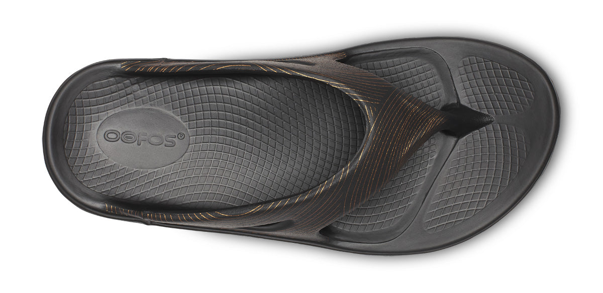 Oofos Women's Limited Sandal Black Athena