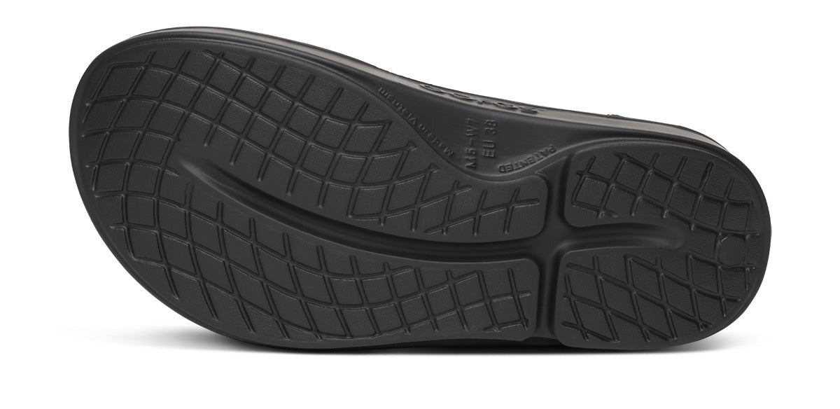Oofos Women's Limited Sandal Black Athena