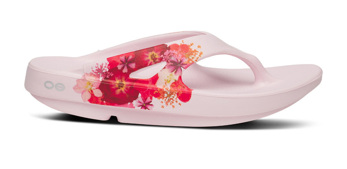Oofos Women's Limited Sandal Primrose Blossom