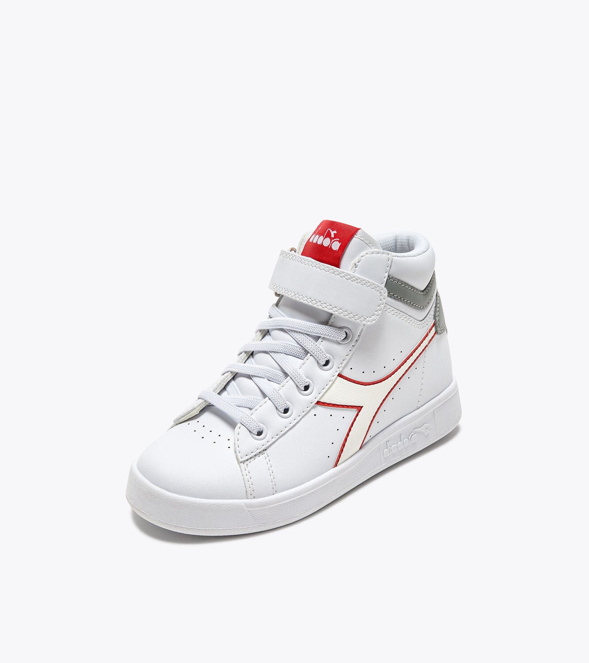 Diadora Game P High Ps White/Ultimate Gray/Cayenne