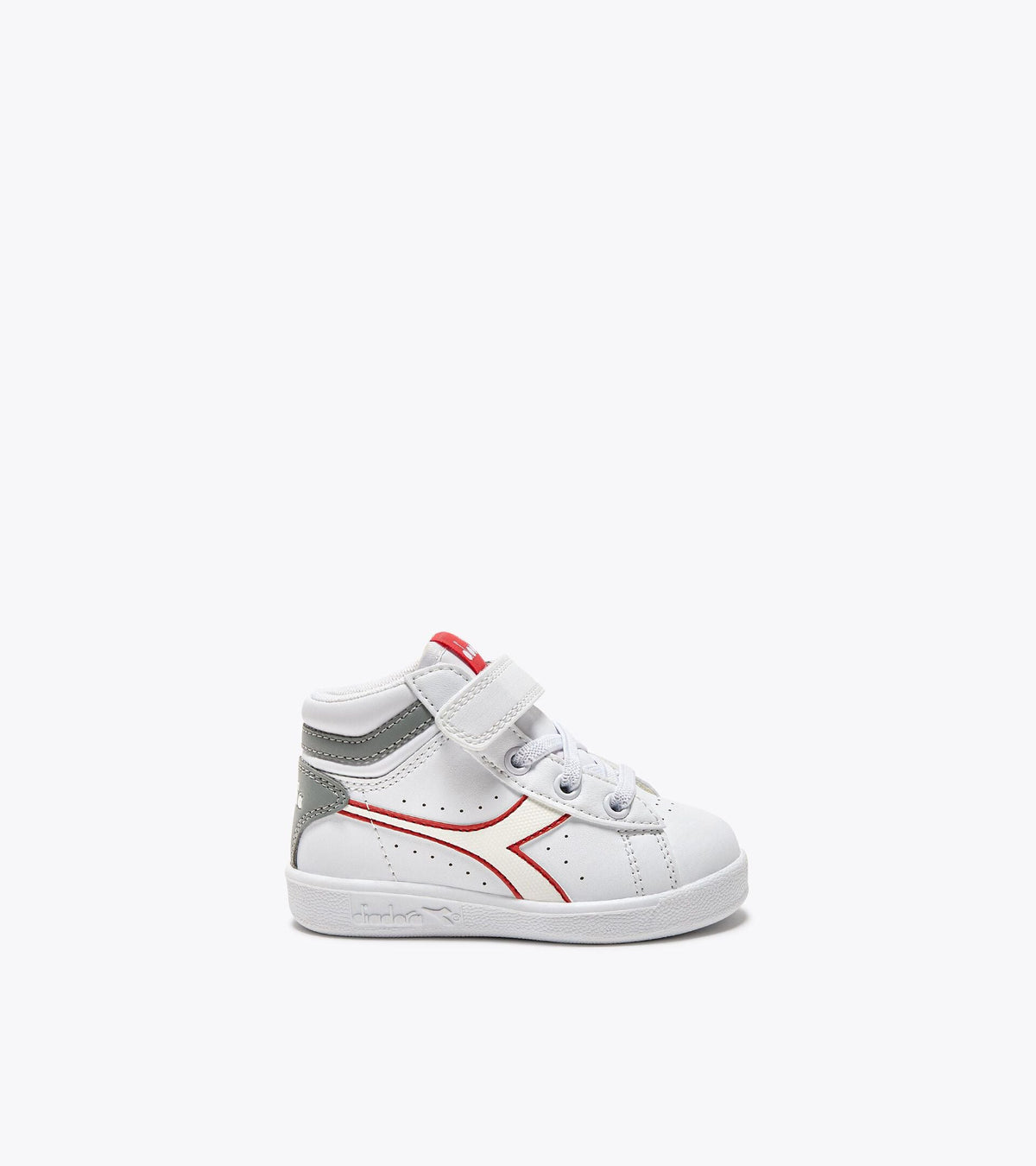Diadora Game P High Td White/Ultimate Gray/Cayenne