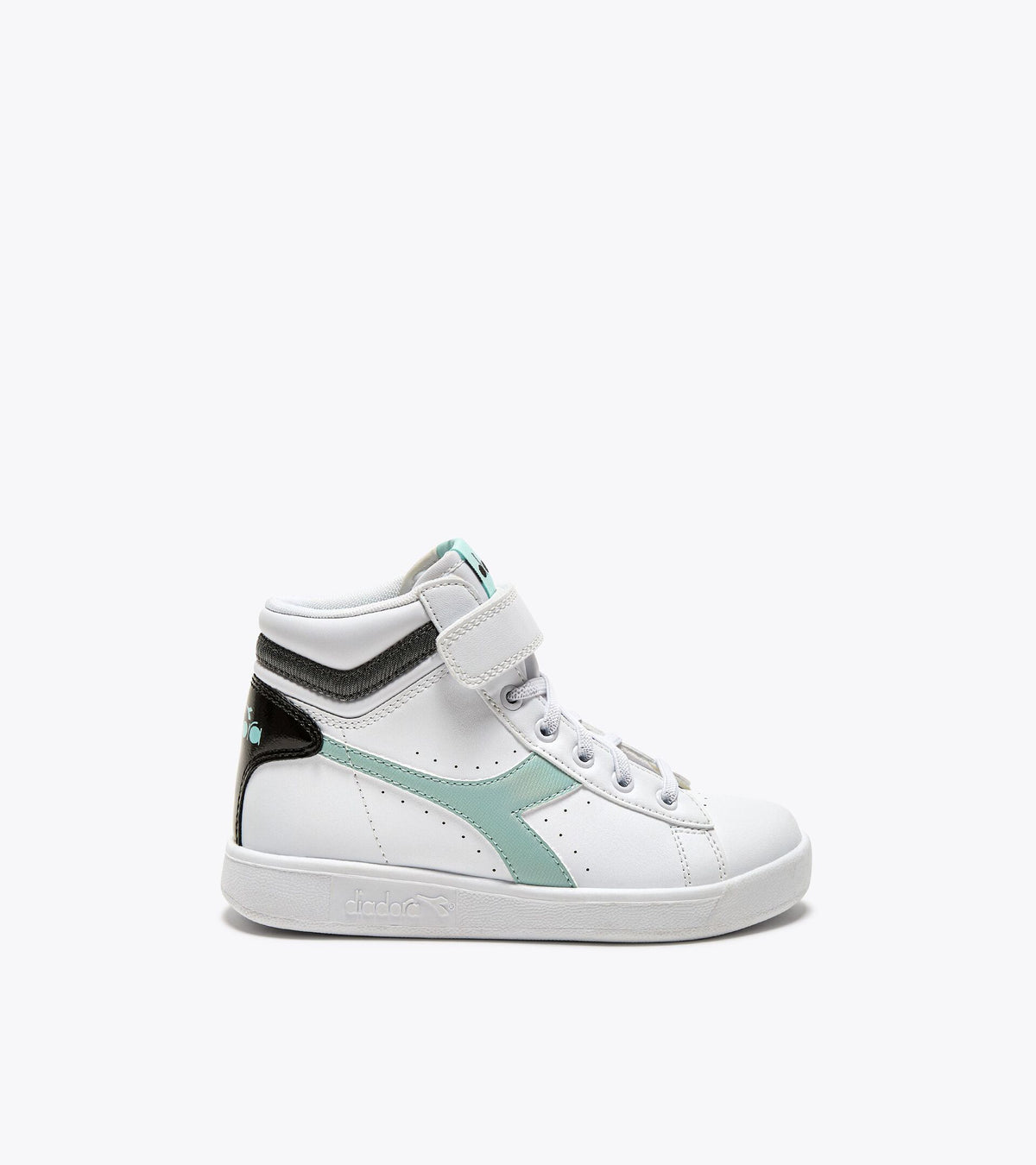 Diadora Game P High Girl Ps White/Black/Icy Morn