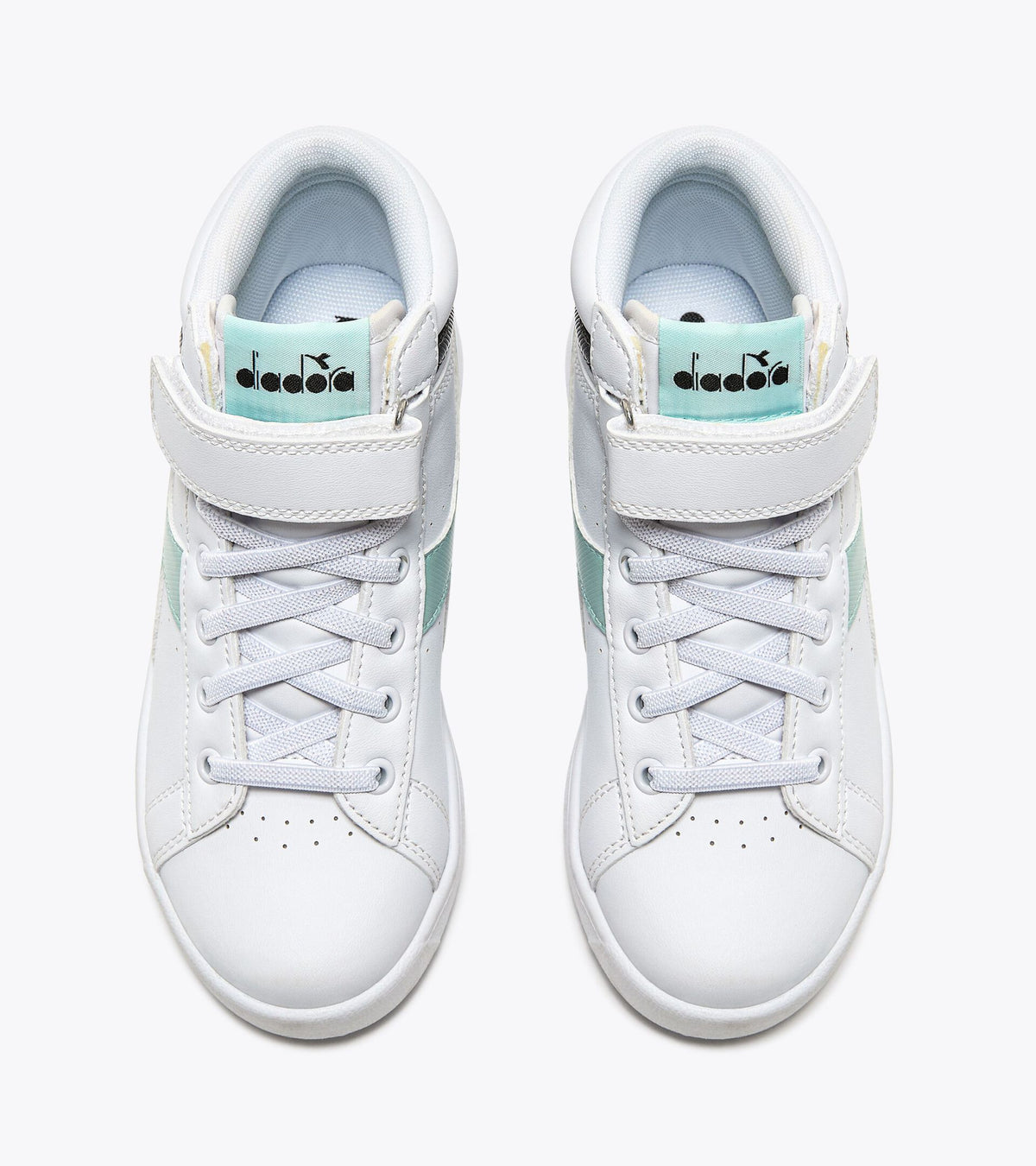 Diadora Game P High Girl Ps White/Black/Icy Morn