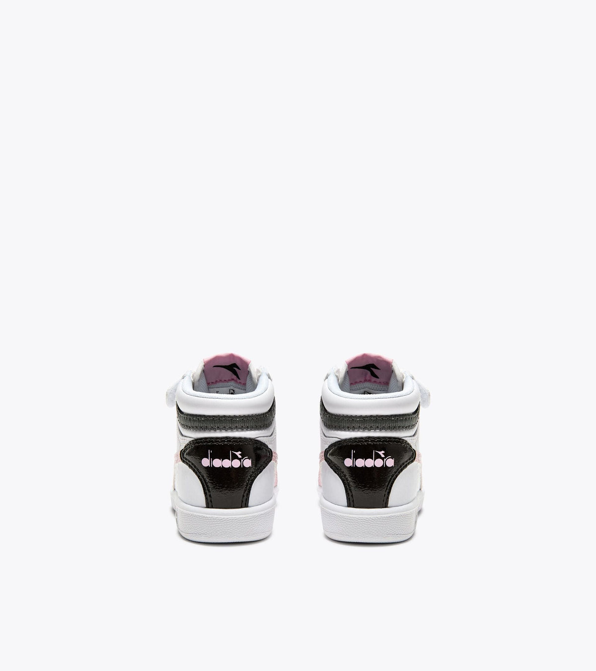 Diadora Game P High Girl Td White/Black/Pink Lady