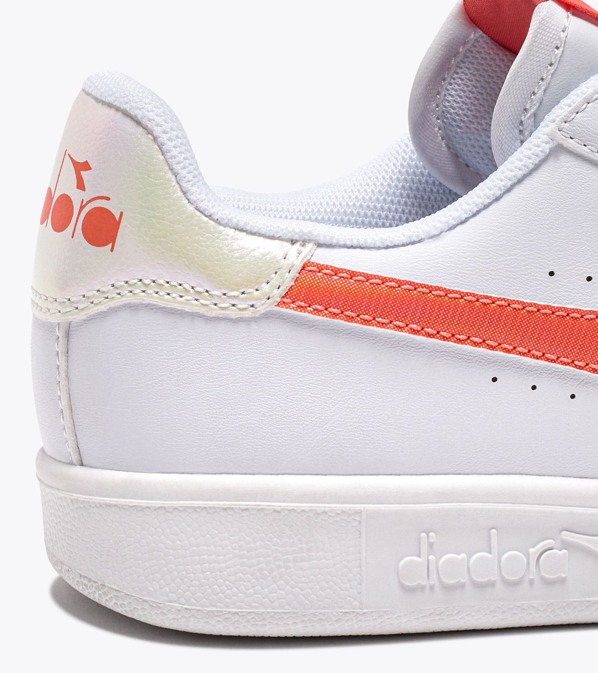 Diadora Game P Gs Girl Fusion Coral/White