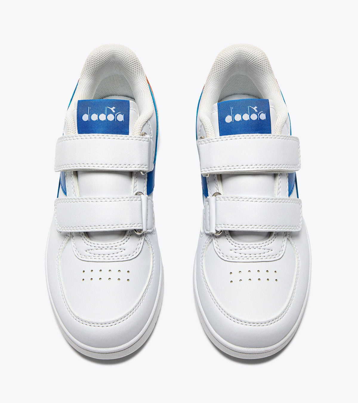 Diadora Raptor Low Ps Wht/Imperial Bl/Persimmon Org