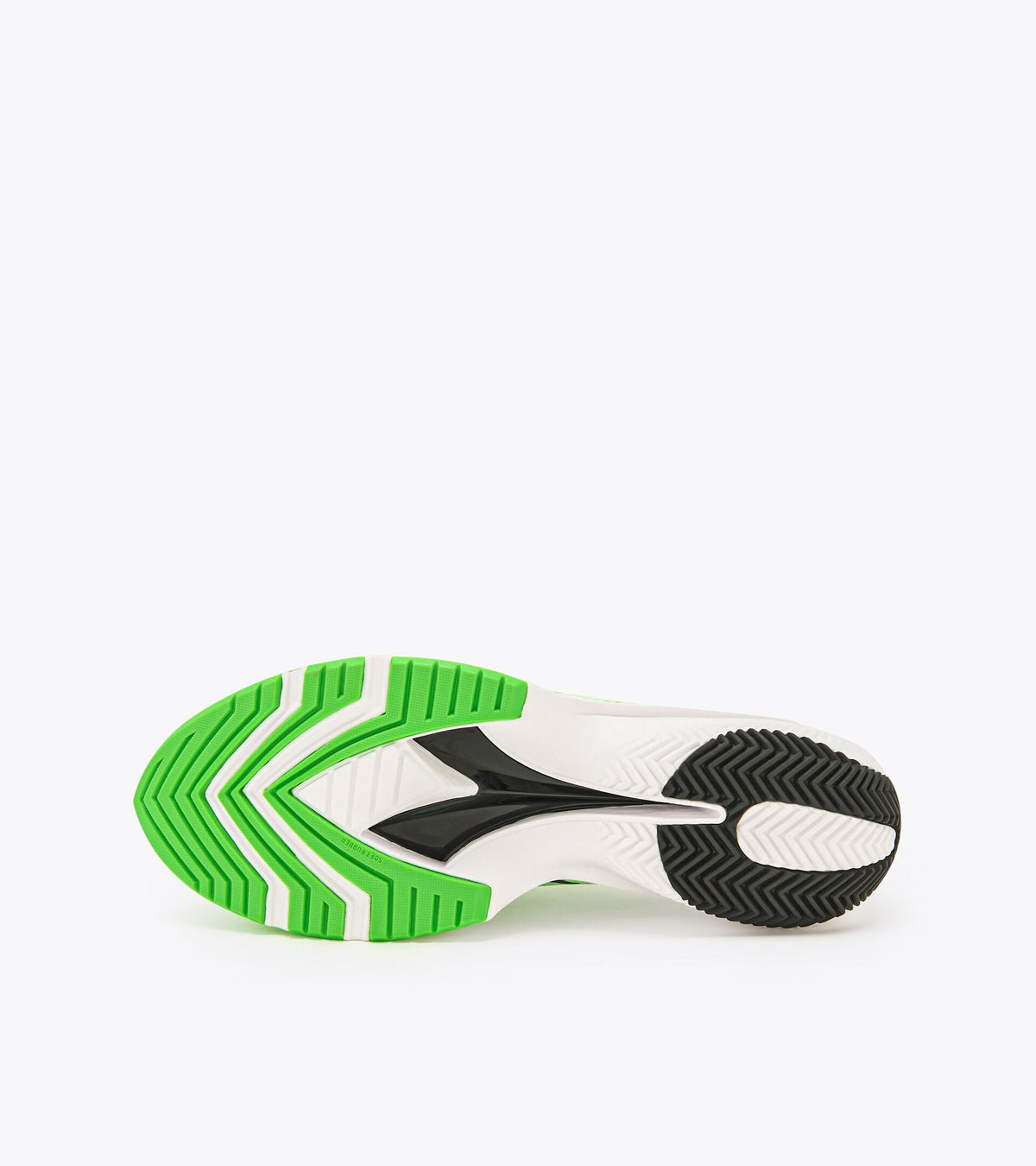Diadora Equipe Corsa 3 White/Black/Green Fl