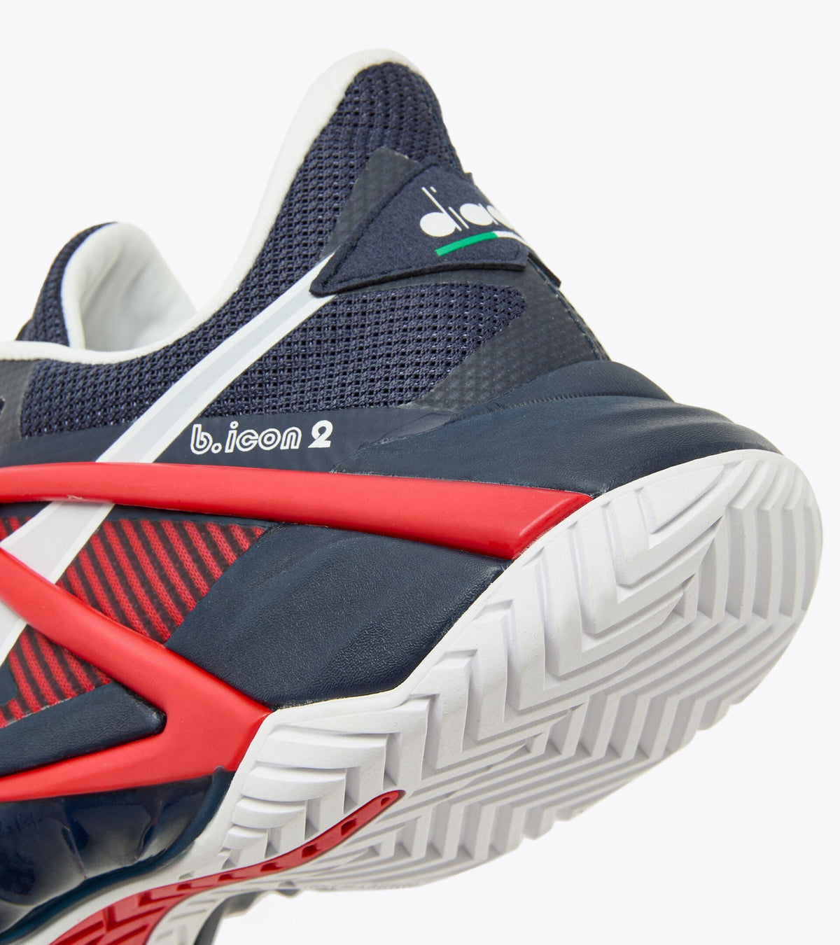 Diadora B.Icon 2 Ag Blue Corsair/White/Fiery Red