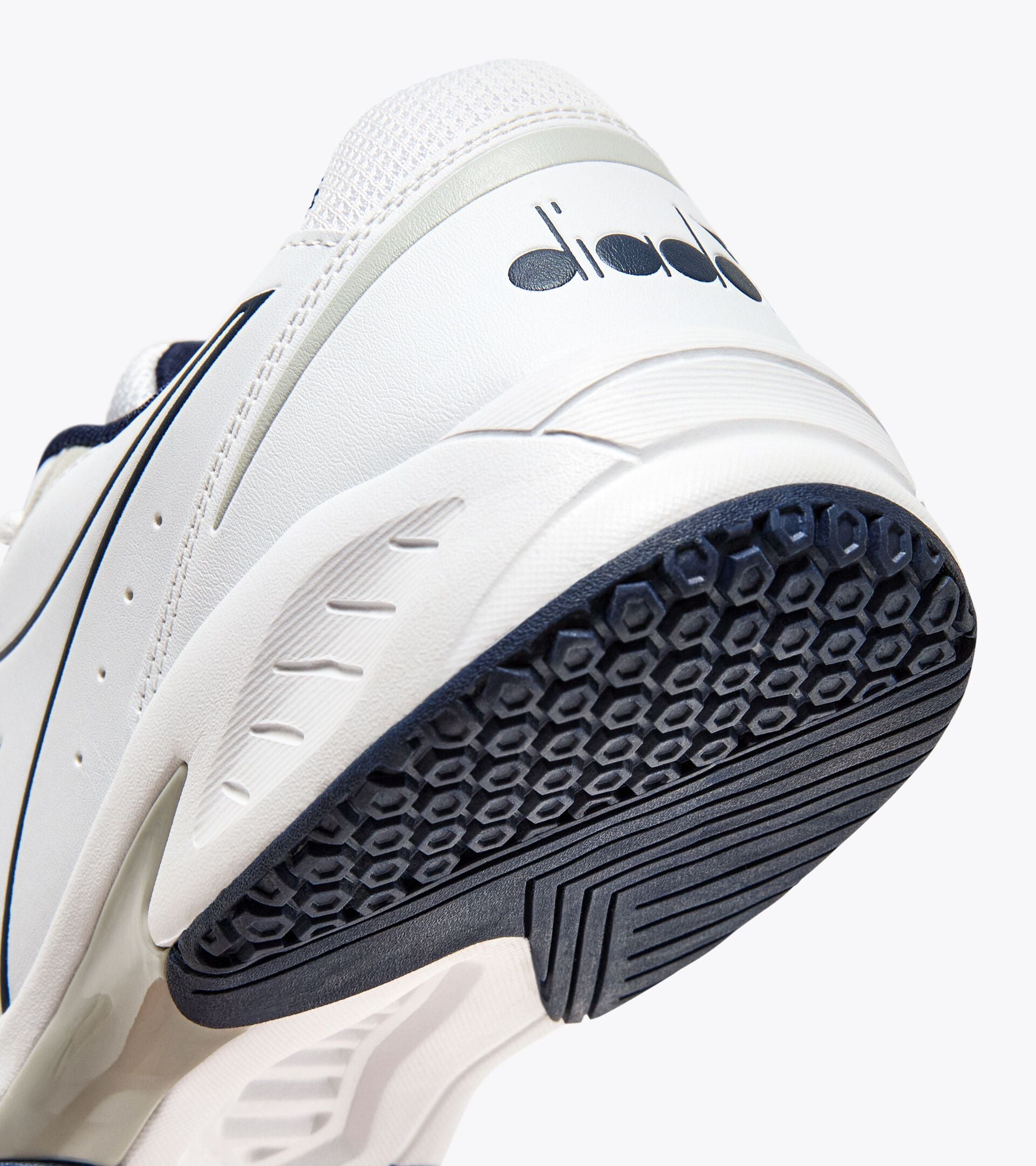 Diadora Volee 6 White/Pageant Blue