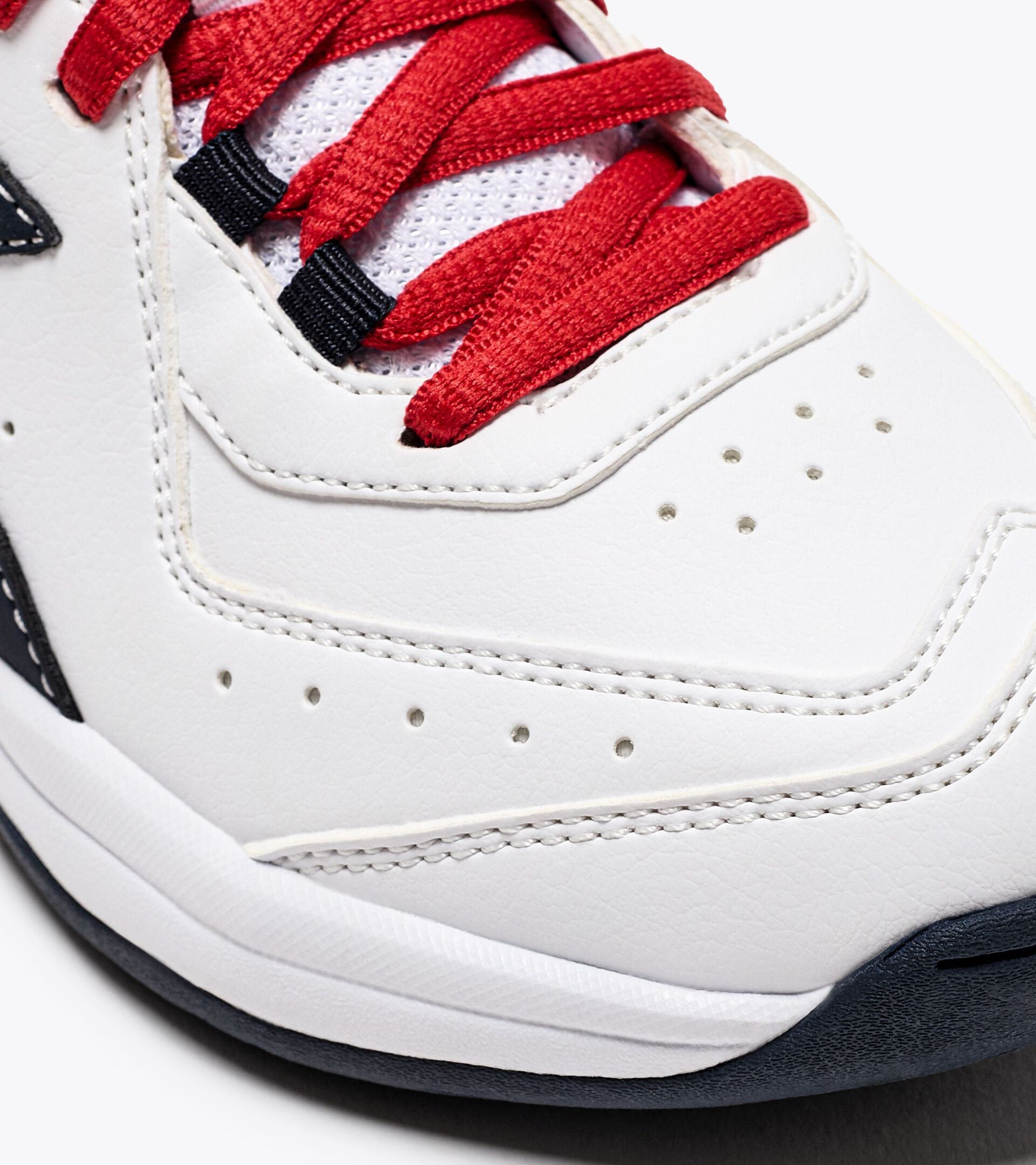 Diadora S. Challenge 5 Sl Jr White/Blue Corsair/Fiery Red