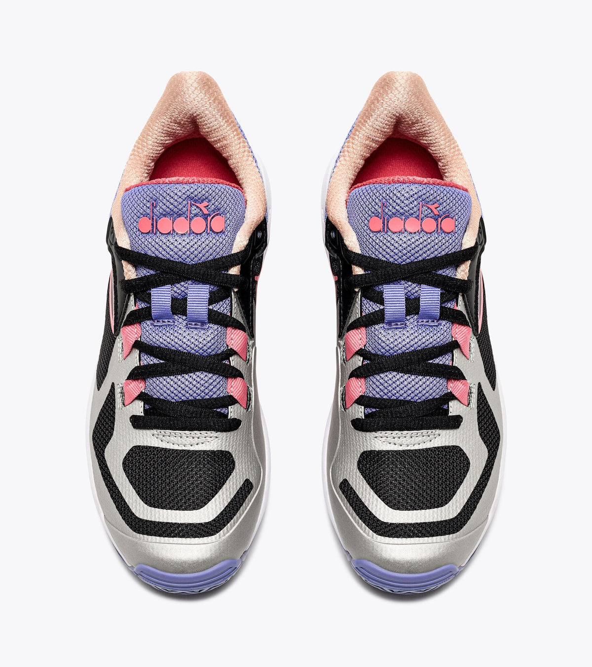 Diadora Trofeo 2 W Ag Pkl Black/Calypso Coral