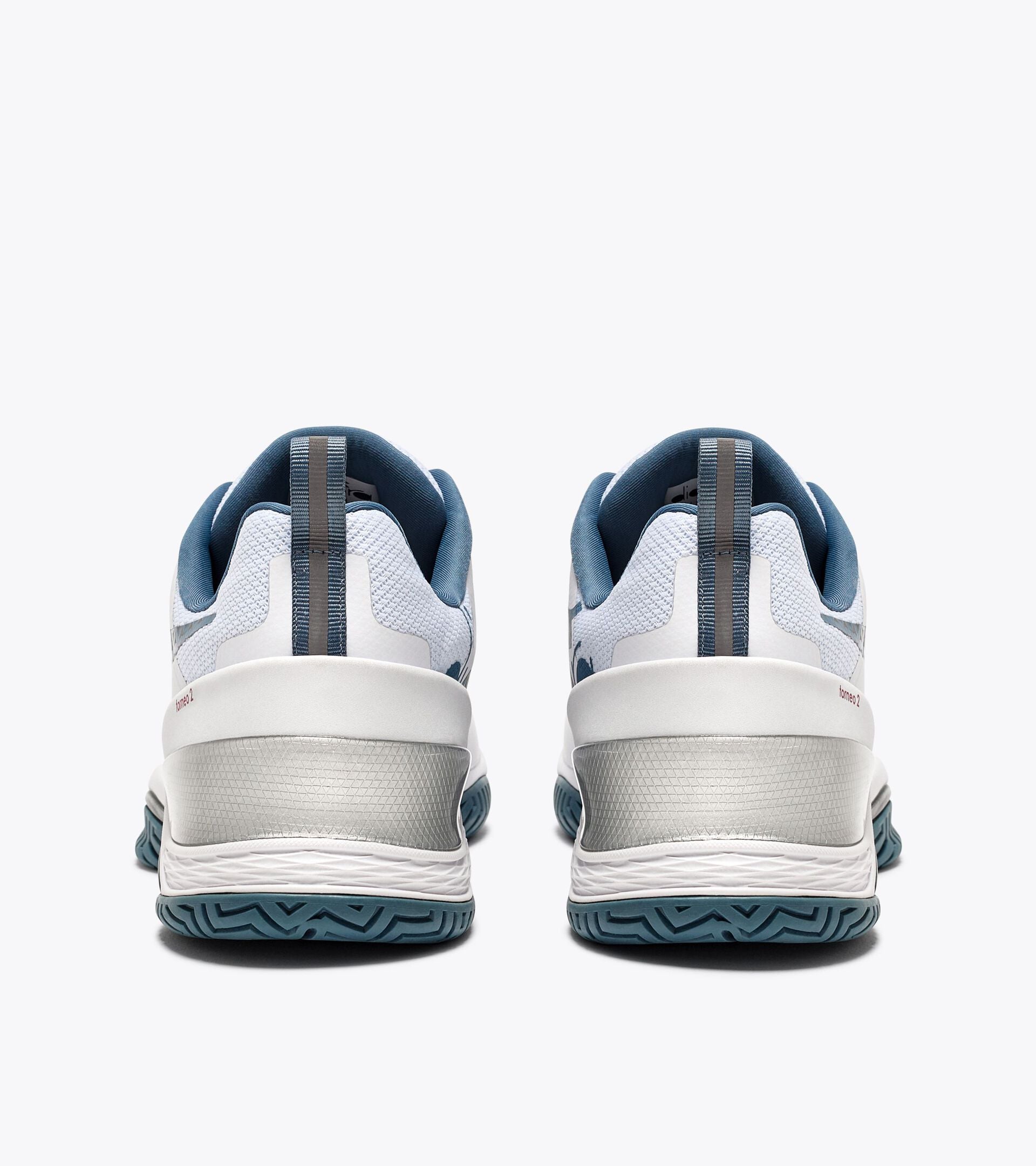 Diadora Blushield Torneo 2 Ag White/Oceanview/Salsa