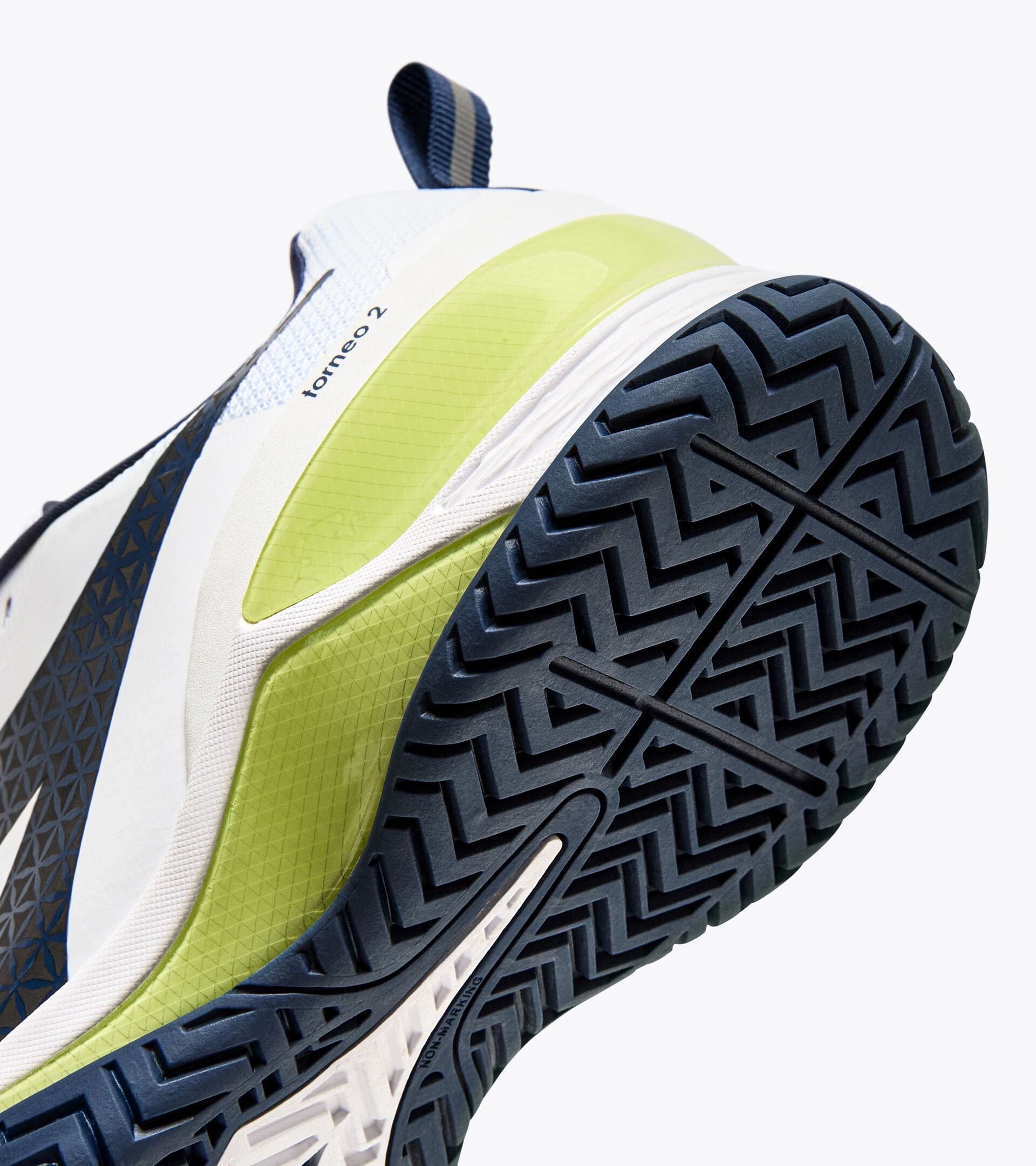 Diadora Blushield Torneo 2 Ag White/Pageant Blue