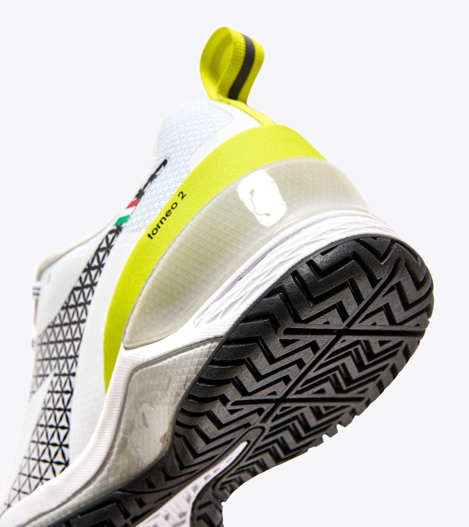 Diadora Blushield Torneo 2 W Ag White/Black/Evening Primrose