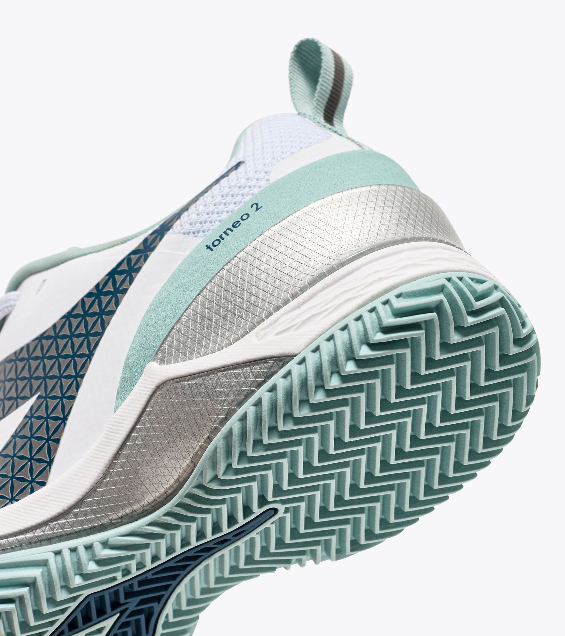 Diadora Blushield Torneo 2 W Clay White/Legion Blue/Surf Spray