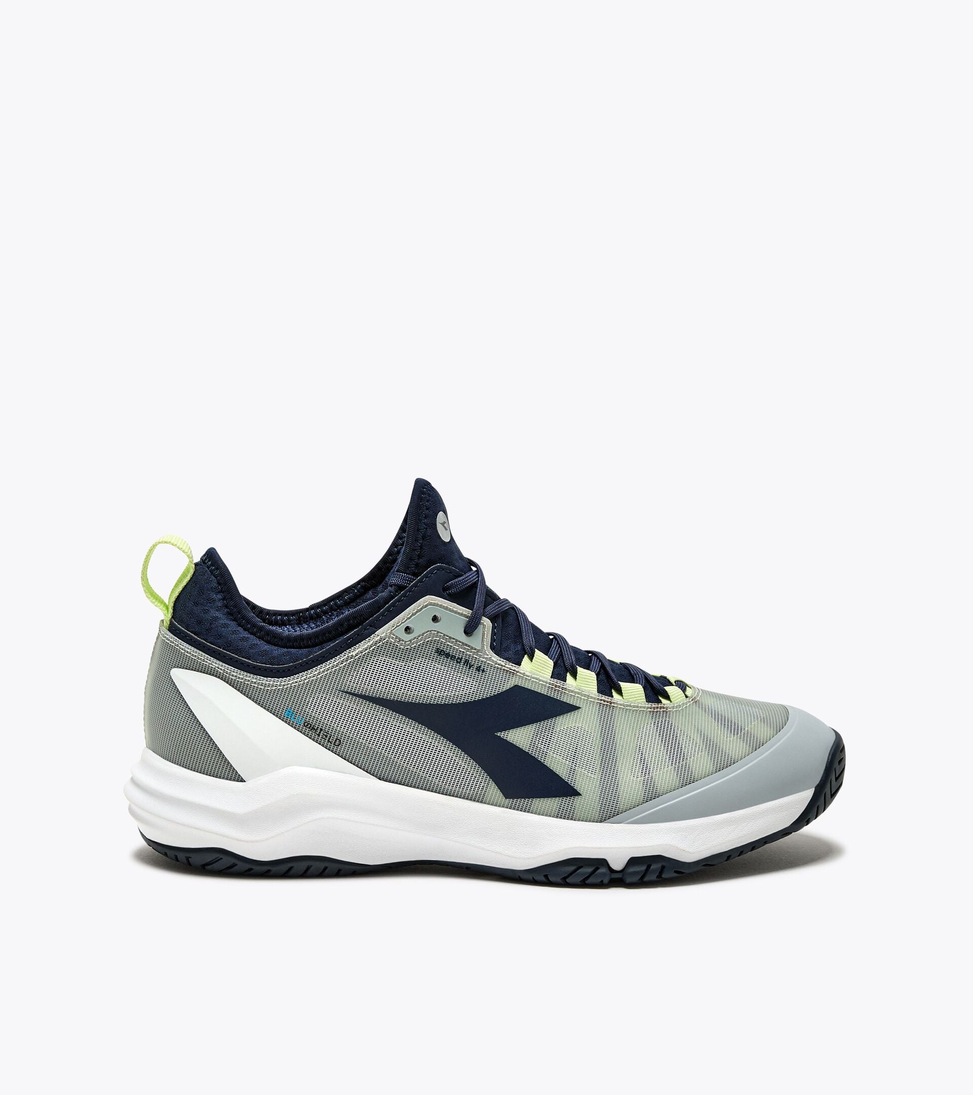 Diadora Speed Blushield Fly 4 + Ag Gray/Pageant Blue