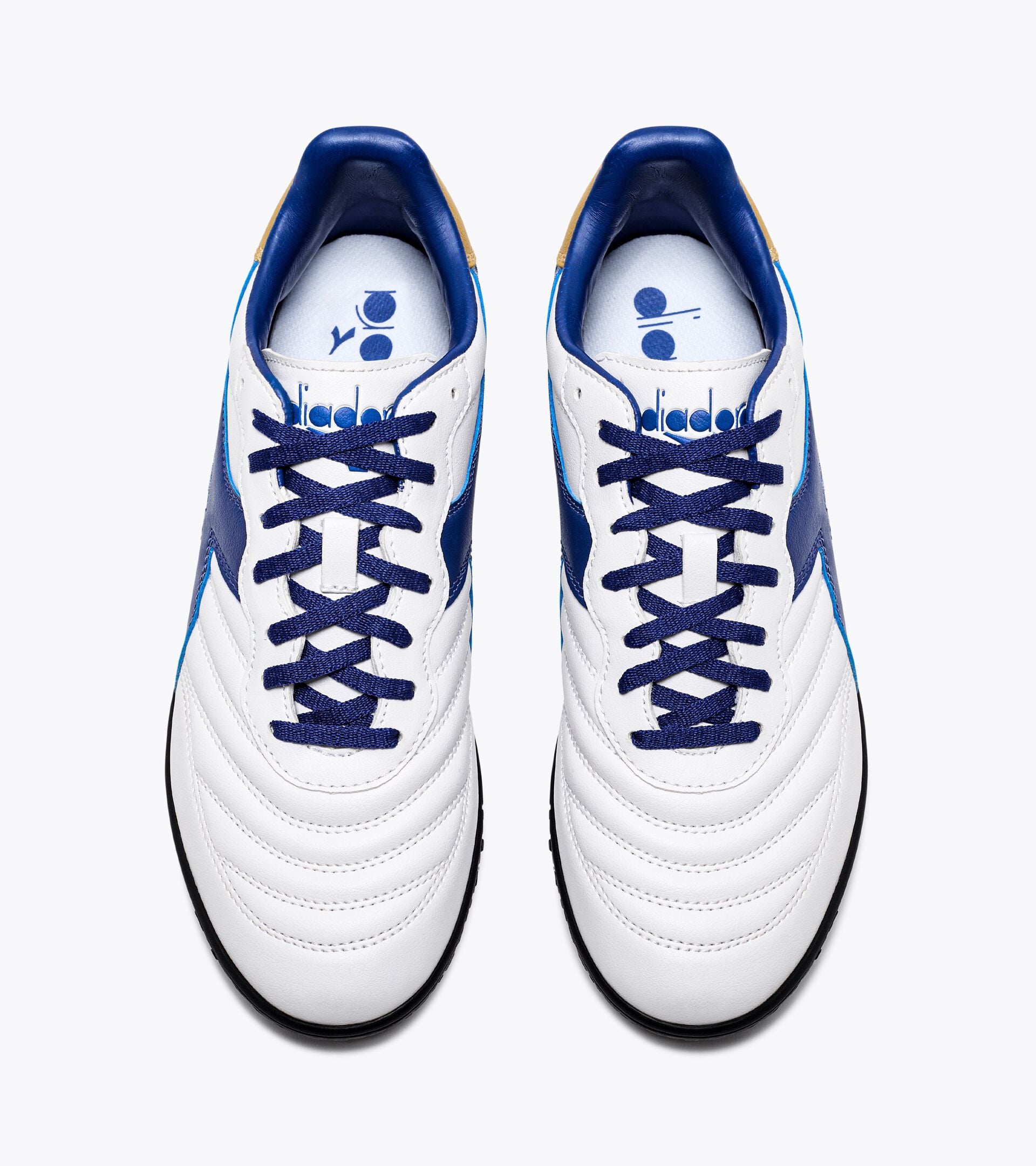 Diadora Brasil 2 R Tfr White/Mazarine Blue/Gold