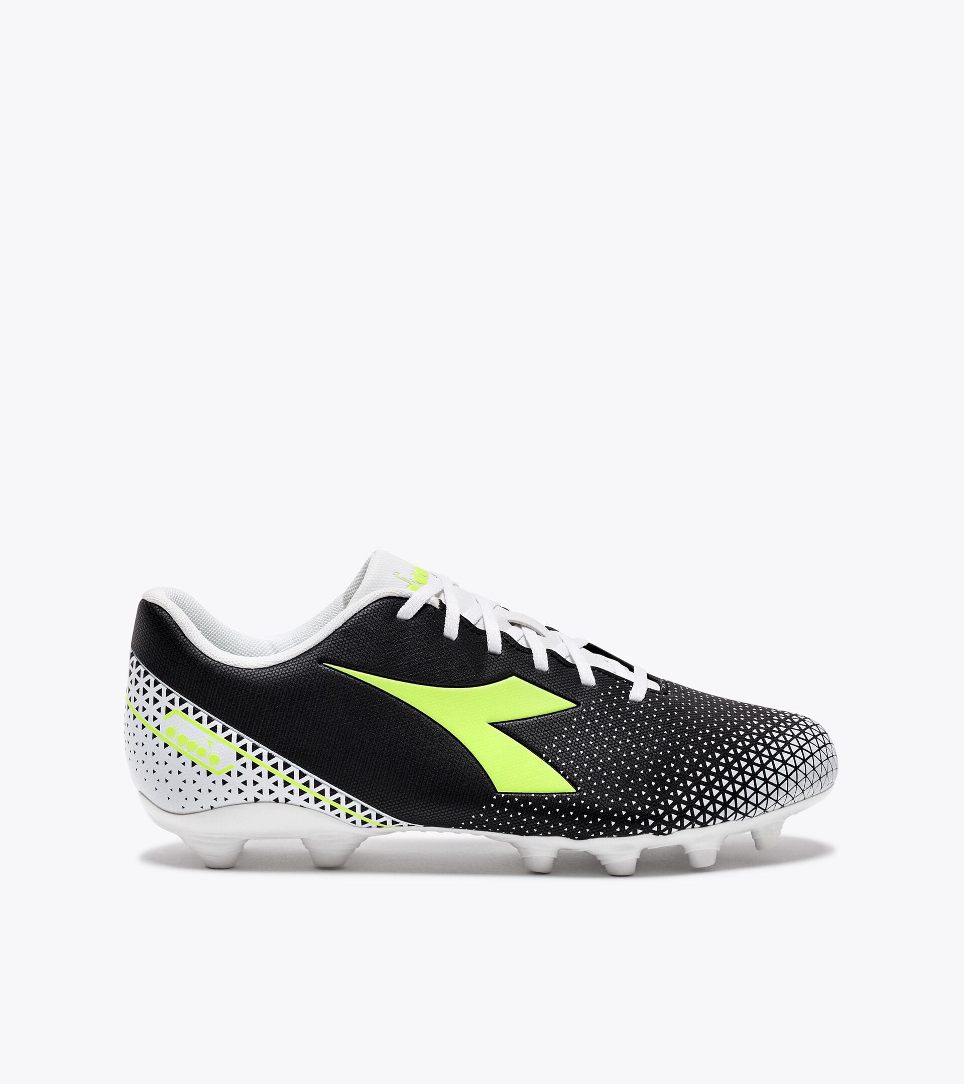 Diadora Pichichi 6 Mg14 Black/Yellow Fluo Dd/White