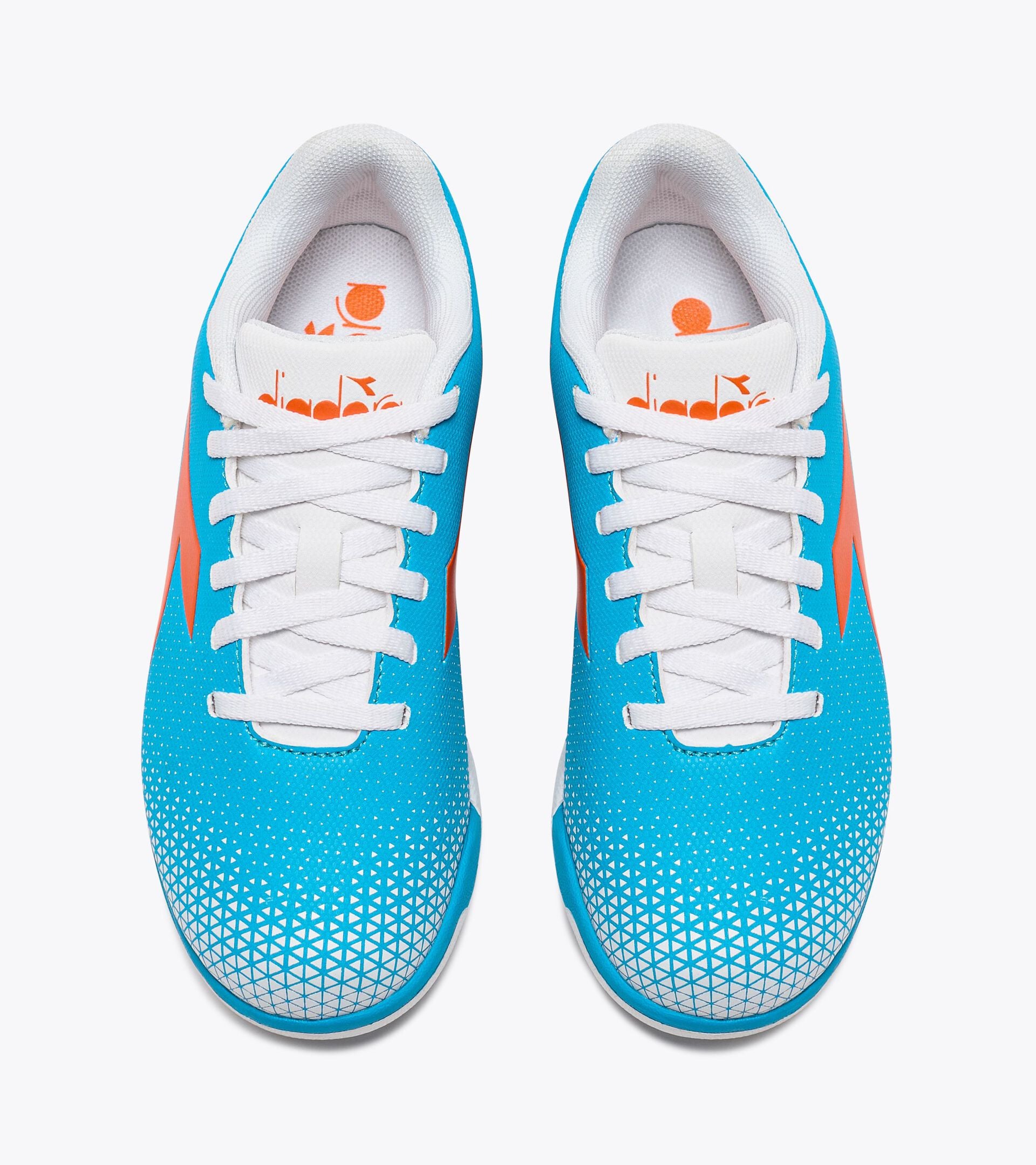 Diadora Pichichi 6 Tf Jr Blue Fluo/White/Orange
