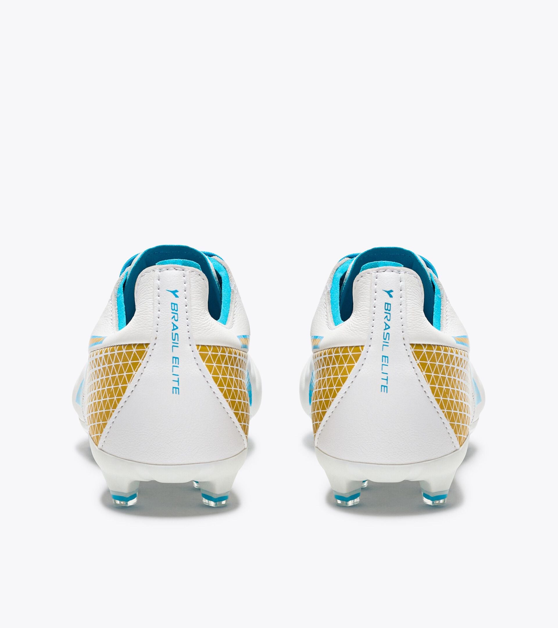 Diadora Brasil Elite Gr Lt W Lp12 White/Blue Fluo/Rich Gold