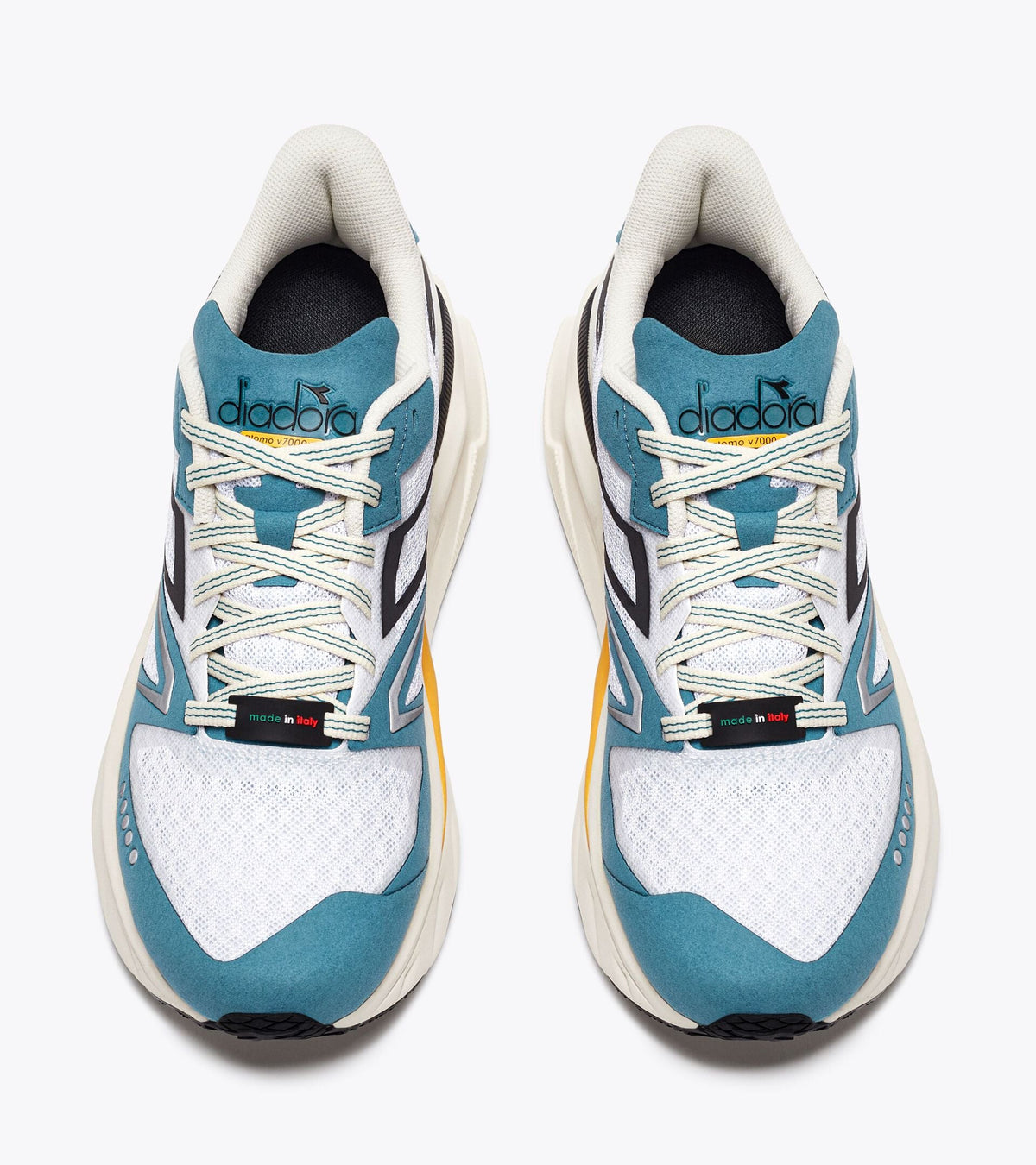Diadora Atomo V7000-2 White/Brittany Blue, detail 1
