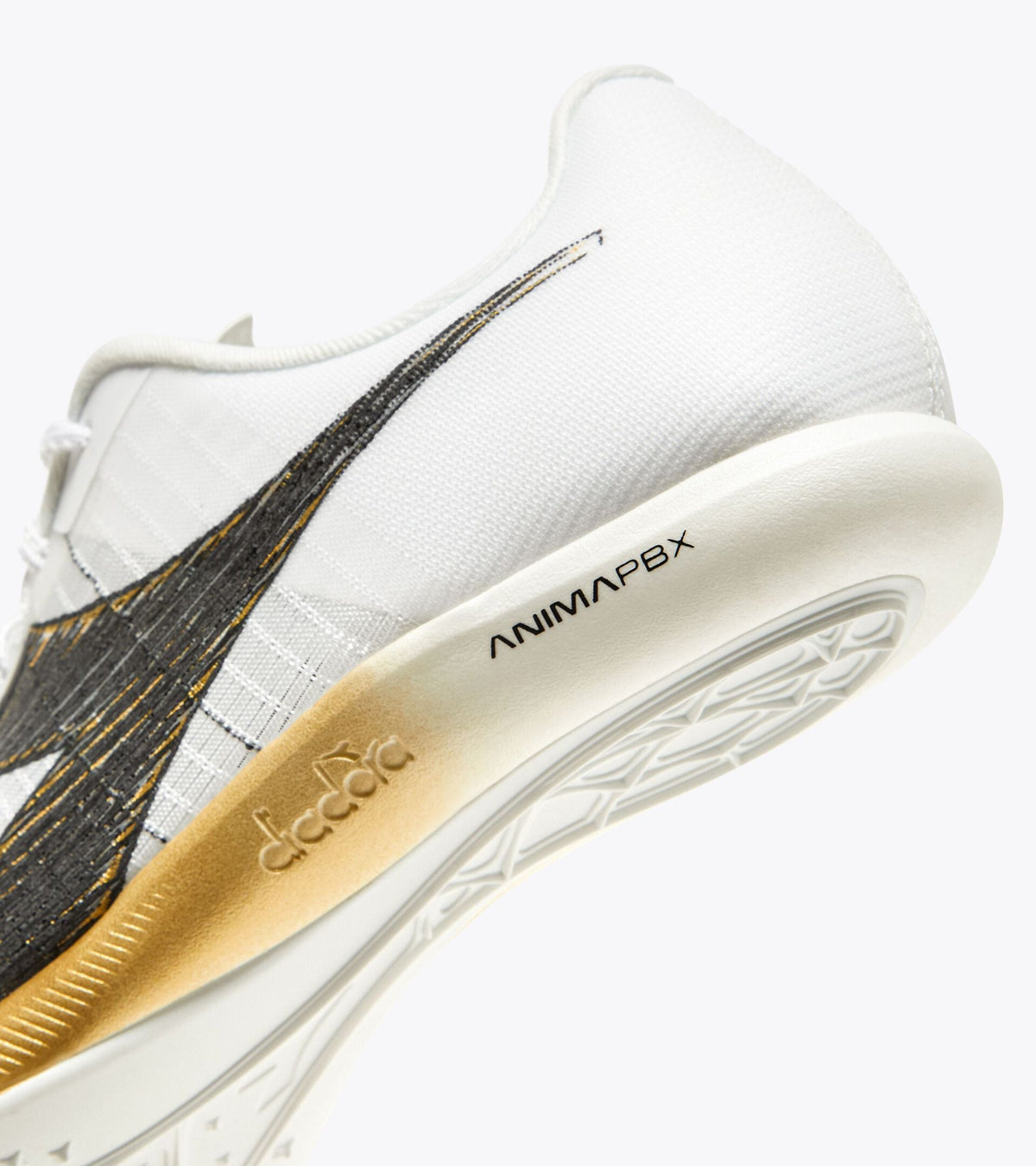 Diadora Velocita Carbon White/Black/Gold