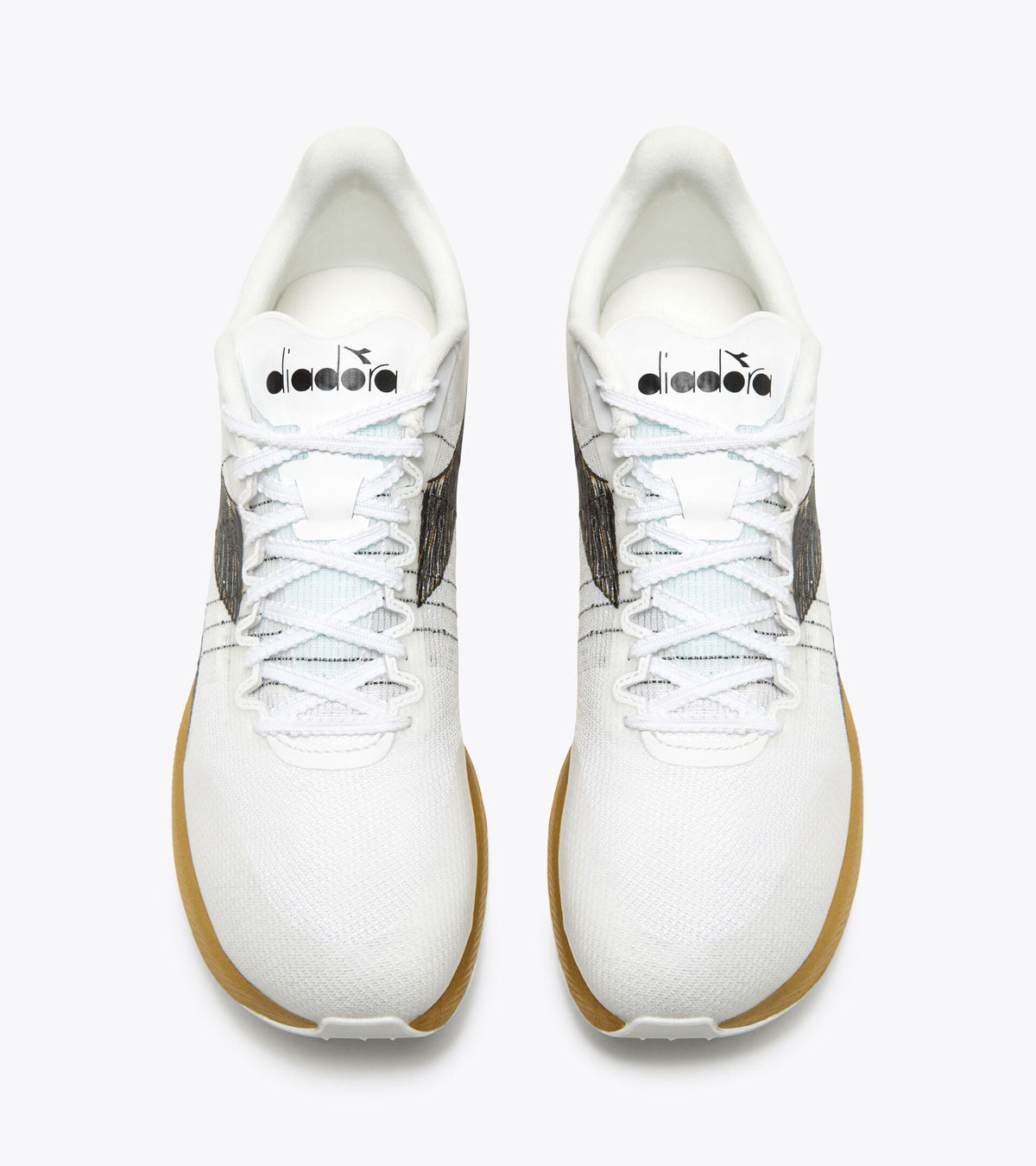 Diadora Velocita Carbon White/Black/Gold