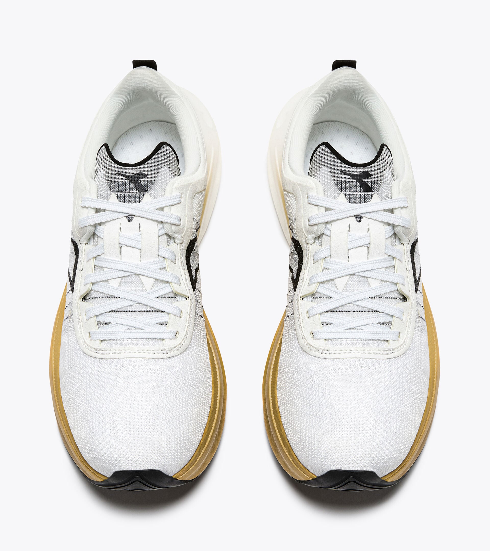 Diadora Gara Carbon White/Black/Gold
