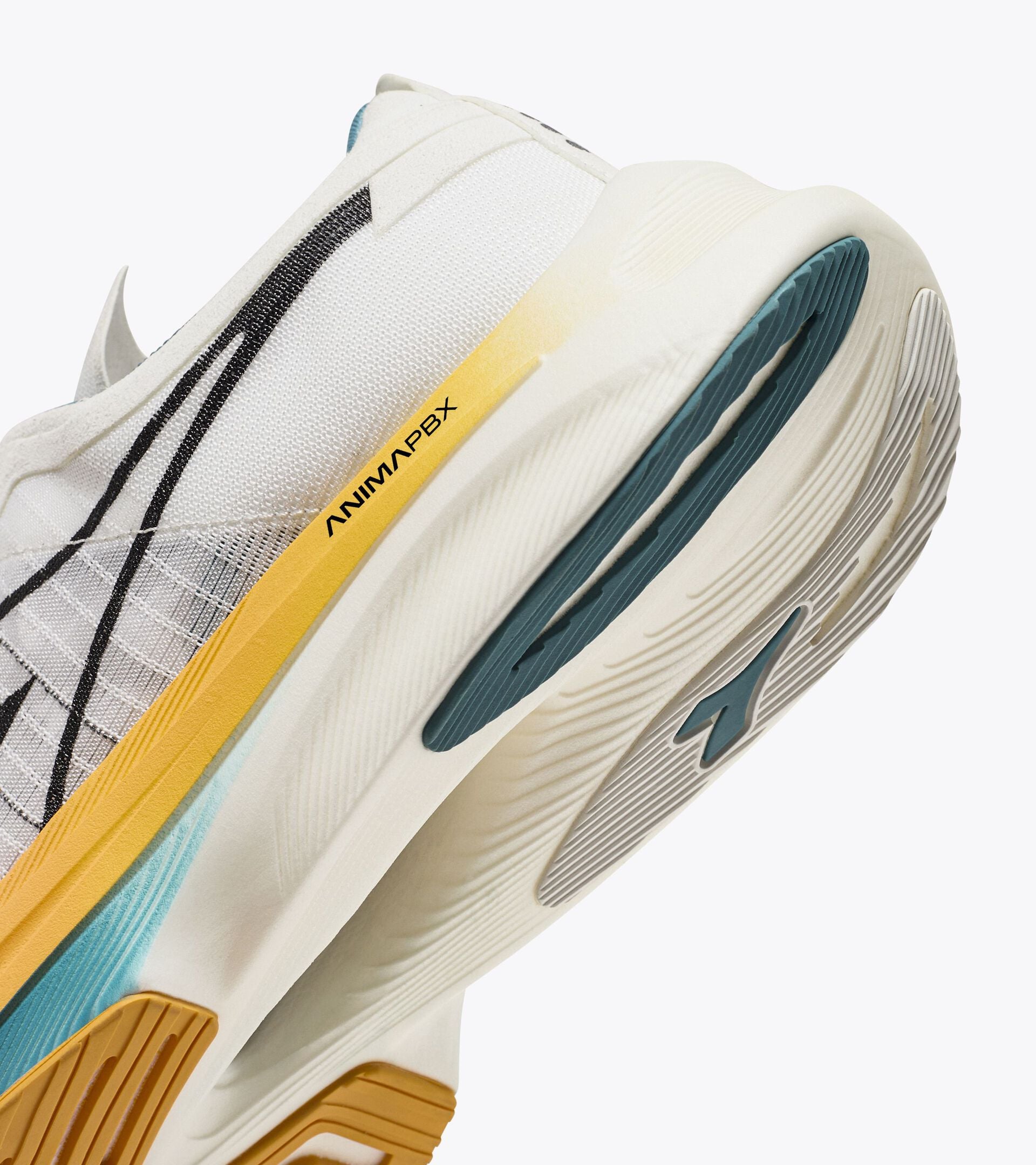Diadora Gara Carbon White/Black/Kumquat