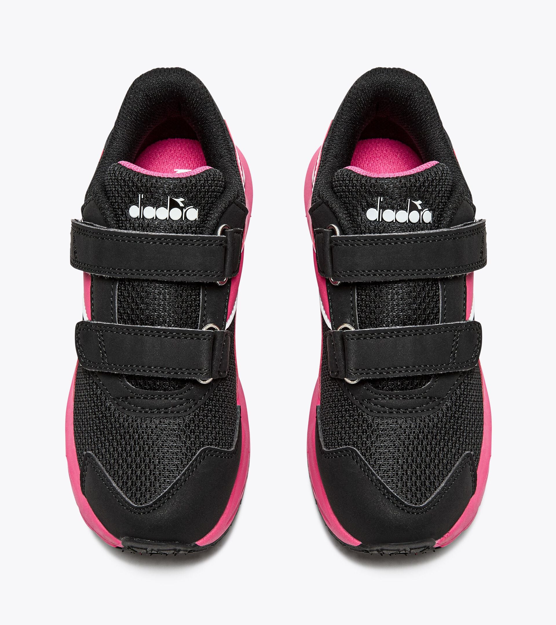 Diadora Falcon 4 Jr V Black/Raspberry Sorbet