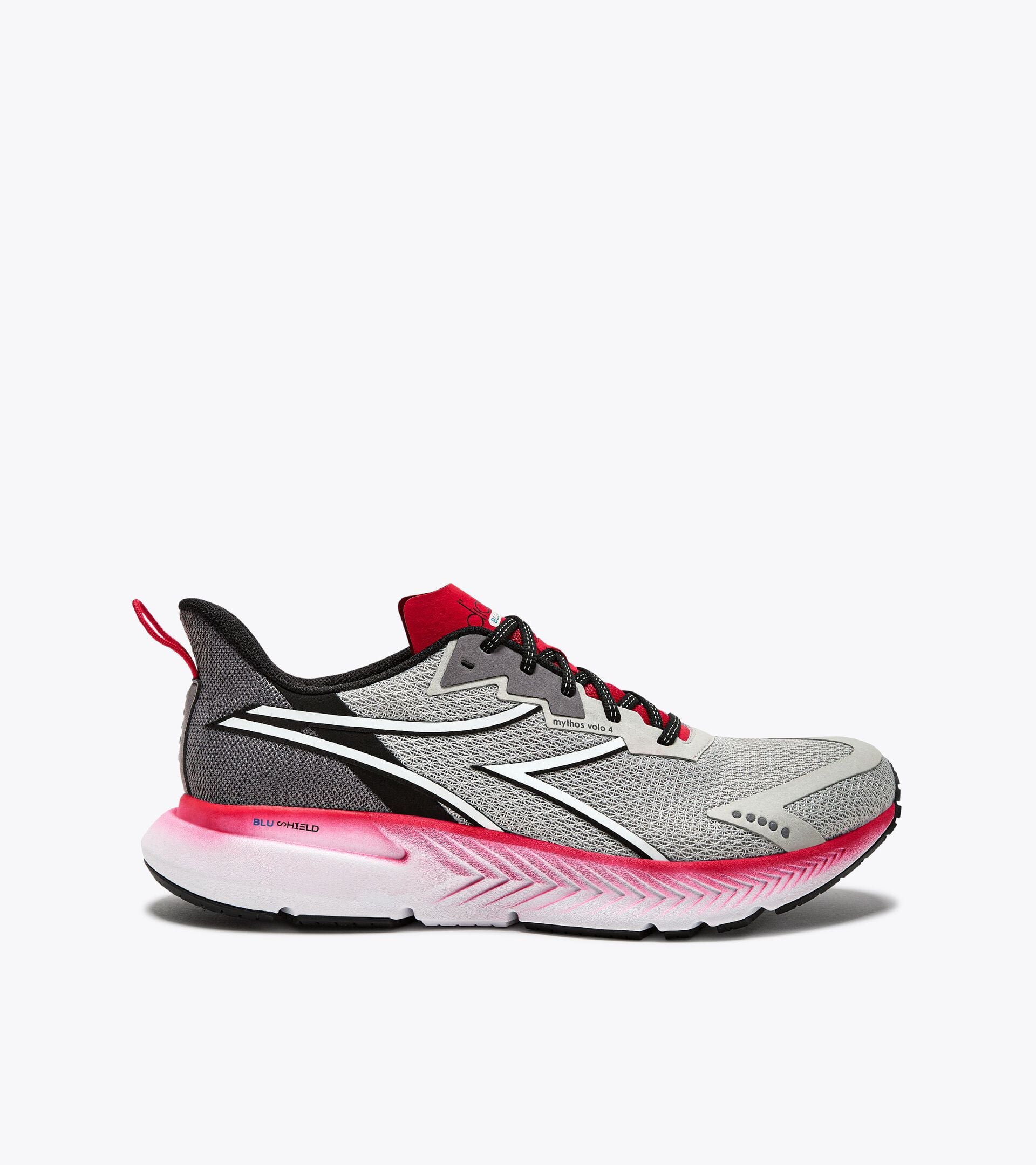 Diadora Mythos Blushield Volo 4 Silver Dd/Steel Gray/White