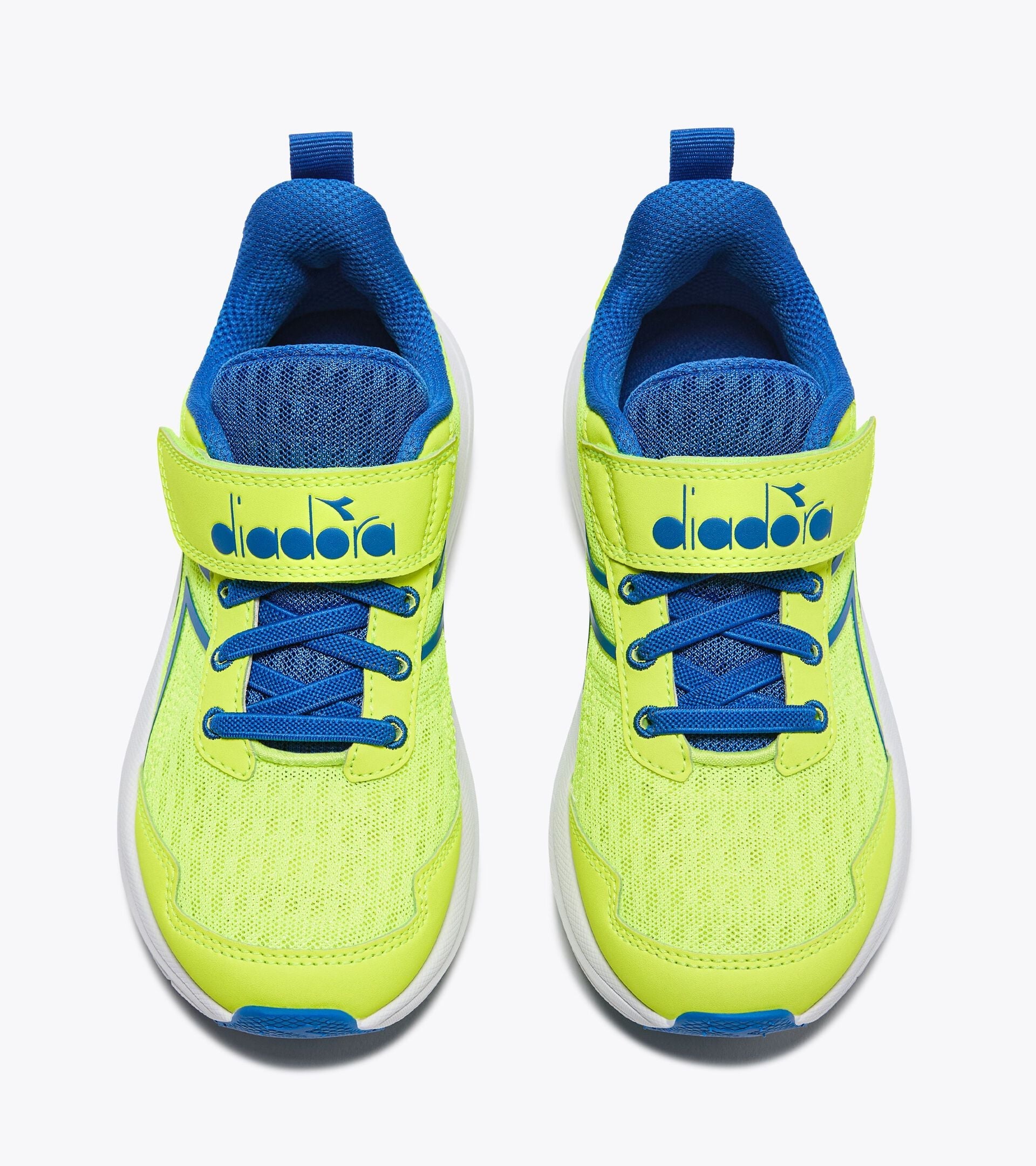 Diadora Snipe 2 Jr Yellow Fluo Dd/Palace Blue