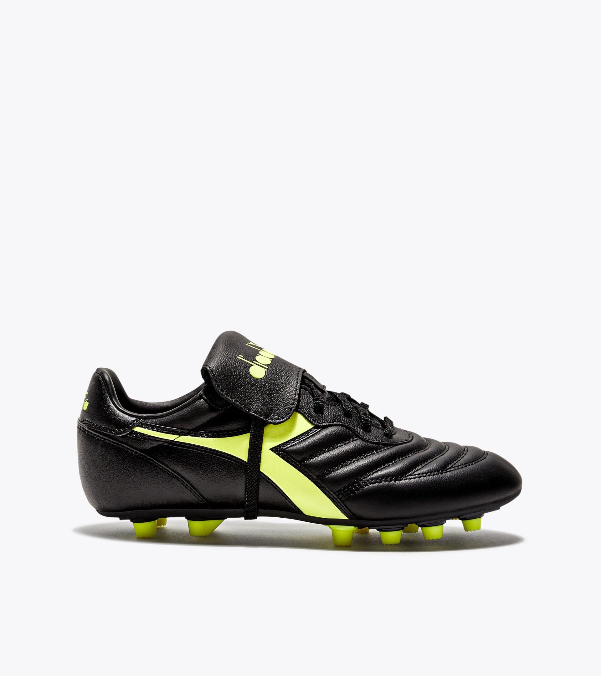 Diadora Brasil Lt T Mdpu Black/Fluo Yellow Diadora
