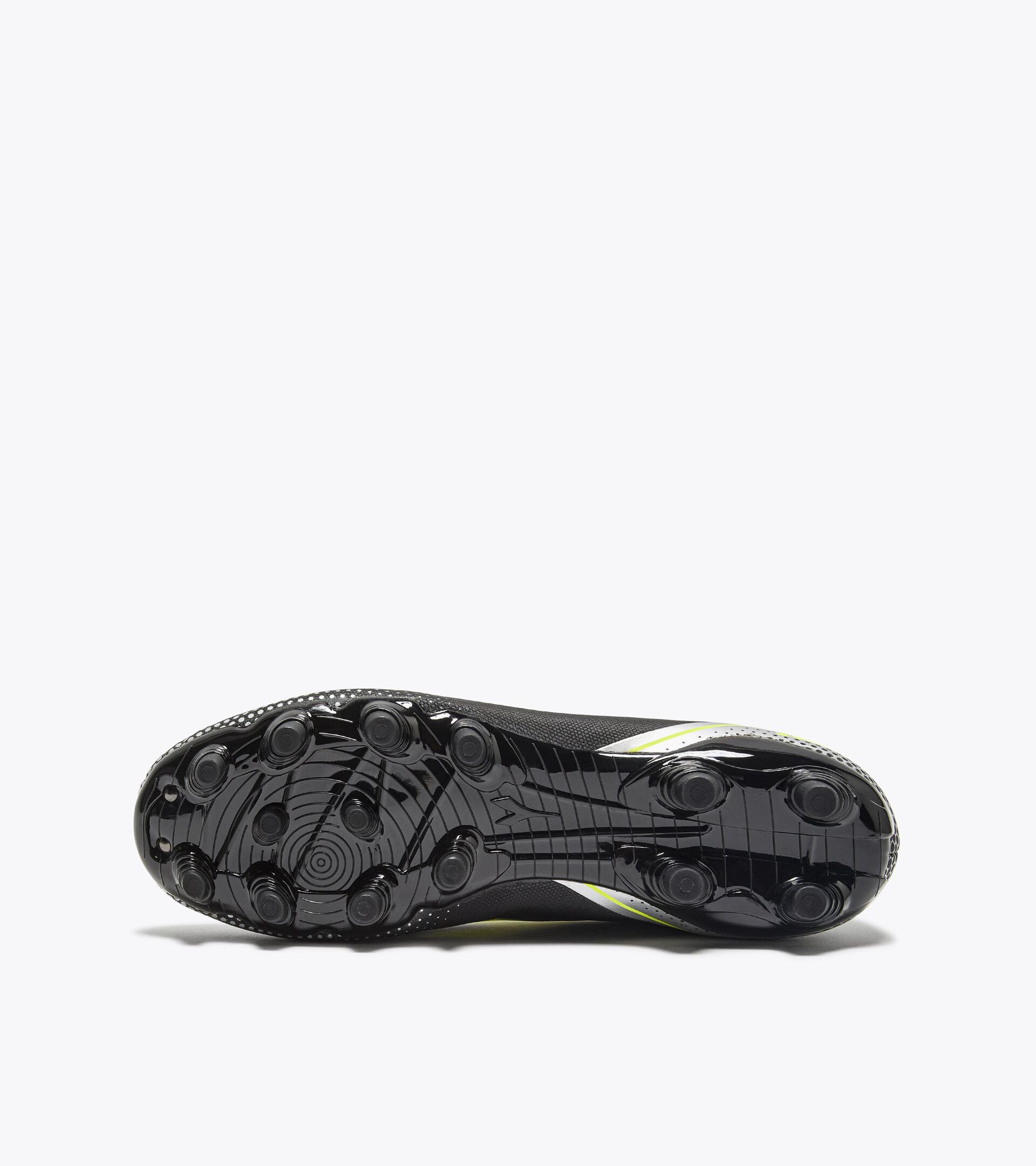 Diadora Pichichi 7 Mg14 Black/Yellow Fl Dd/Silver